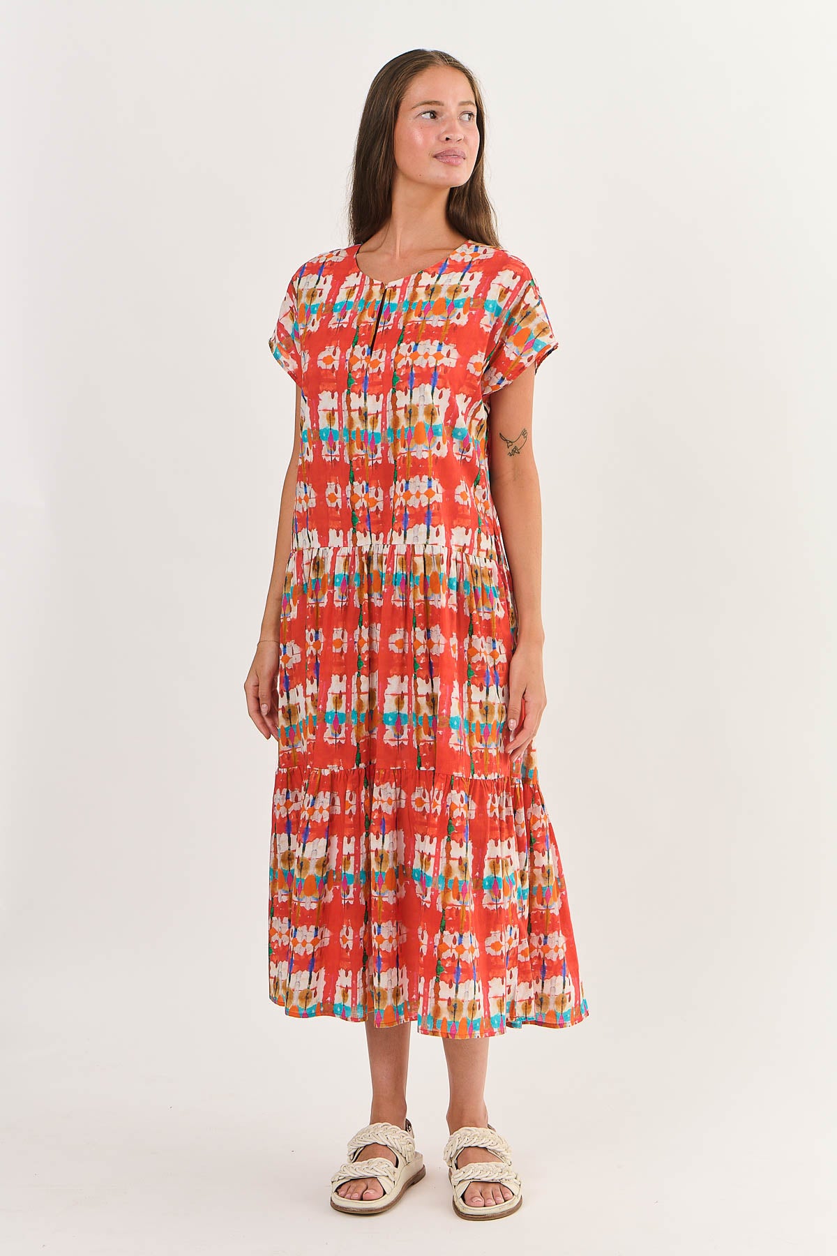 Namastai - Cotton Dress - NAM38-Tutti Frutti