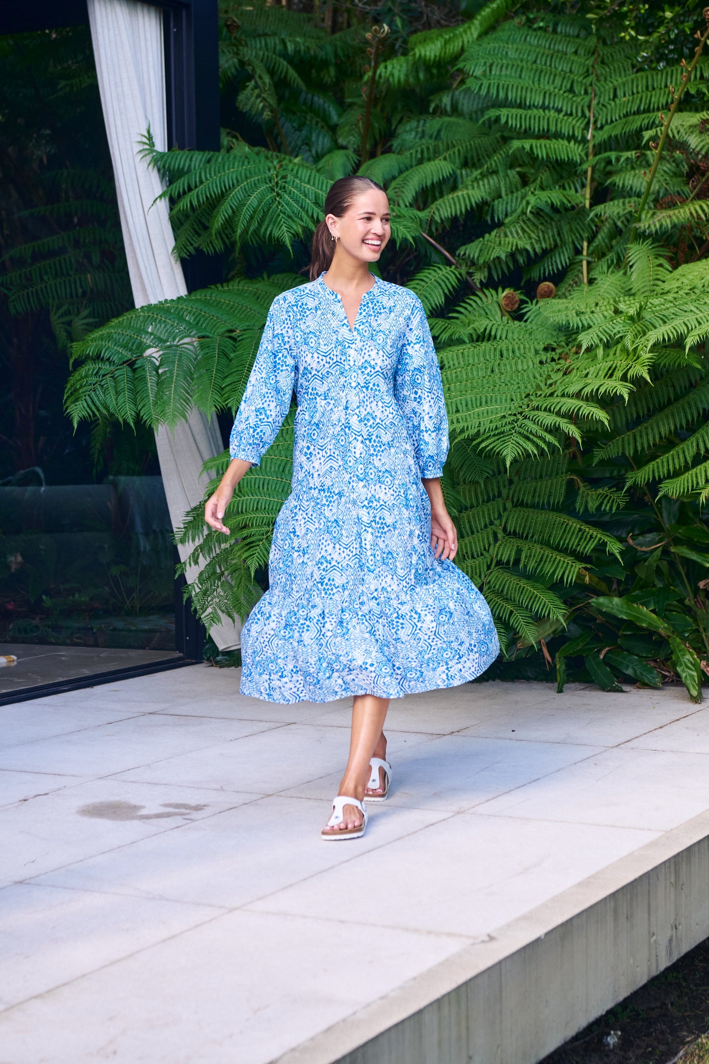 Namastai - 3/4 Sleeve Dress NAM59