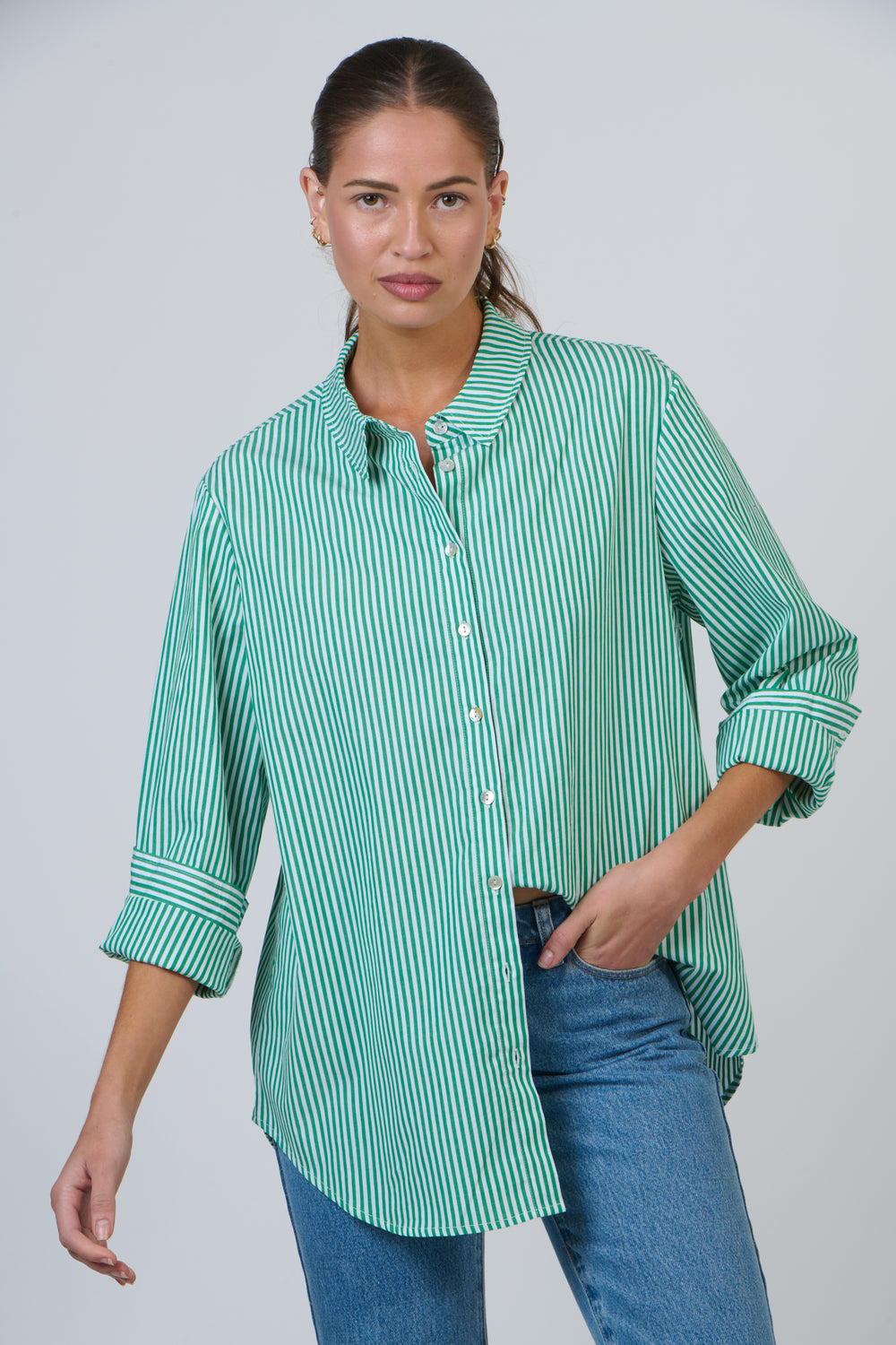Namastai - Cotton Relaxed Shirt NAM76