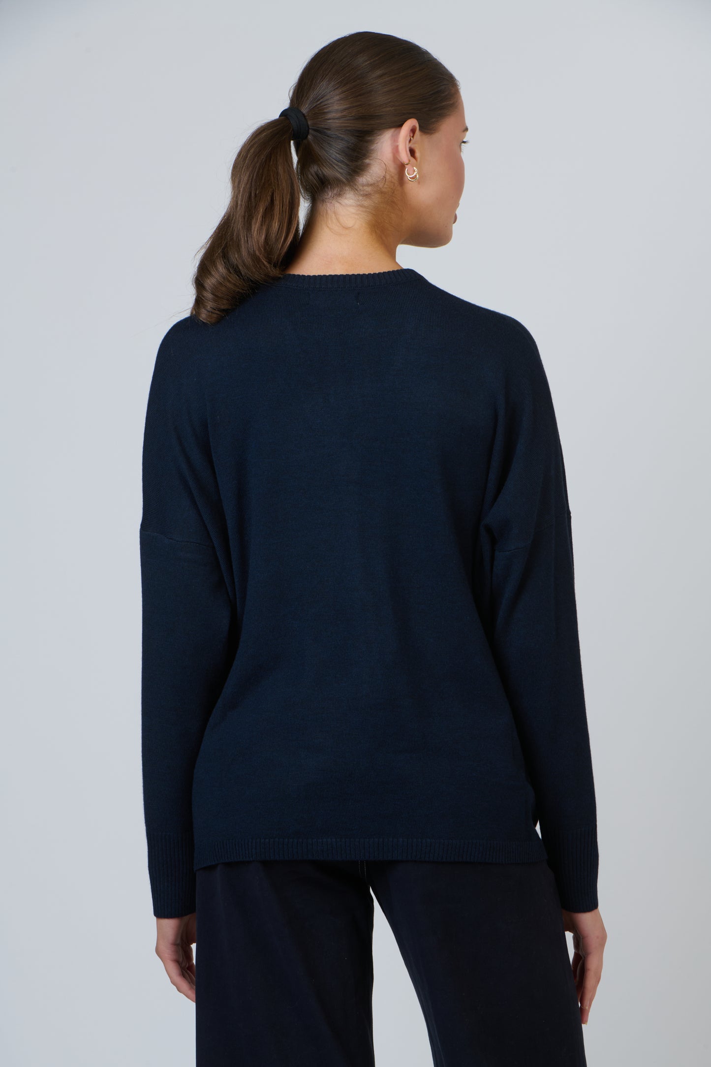 Namastai - Asymmetrical V-Neck Cardigan NAM-W25