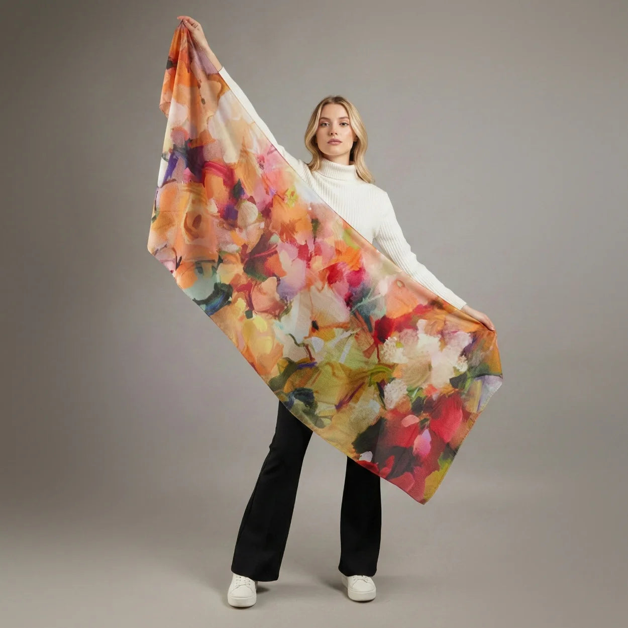 Norah Wool Scarf / 1002610045