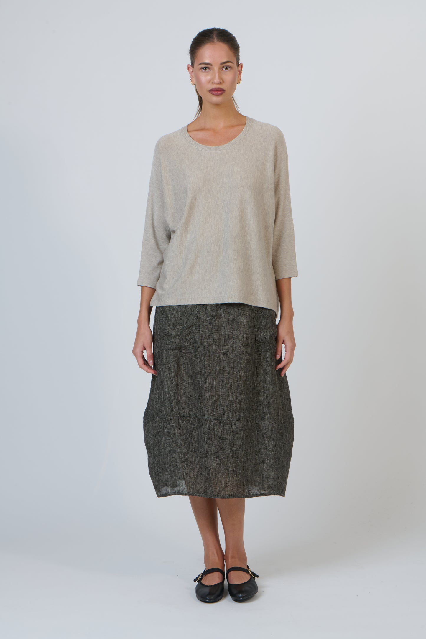 Olive et Julie - Relaxed Crew Neck Knit OJ-W41