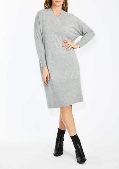 Ping Pong - Cocoon Dress Grey Marle | P565037