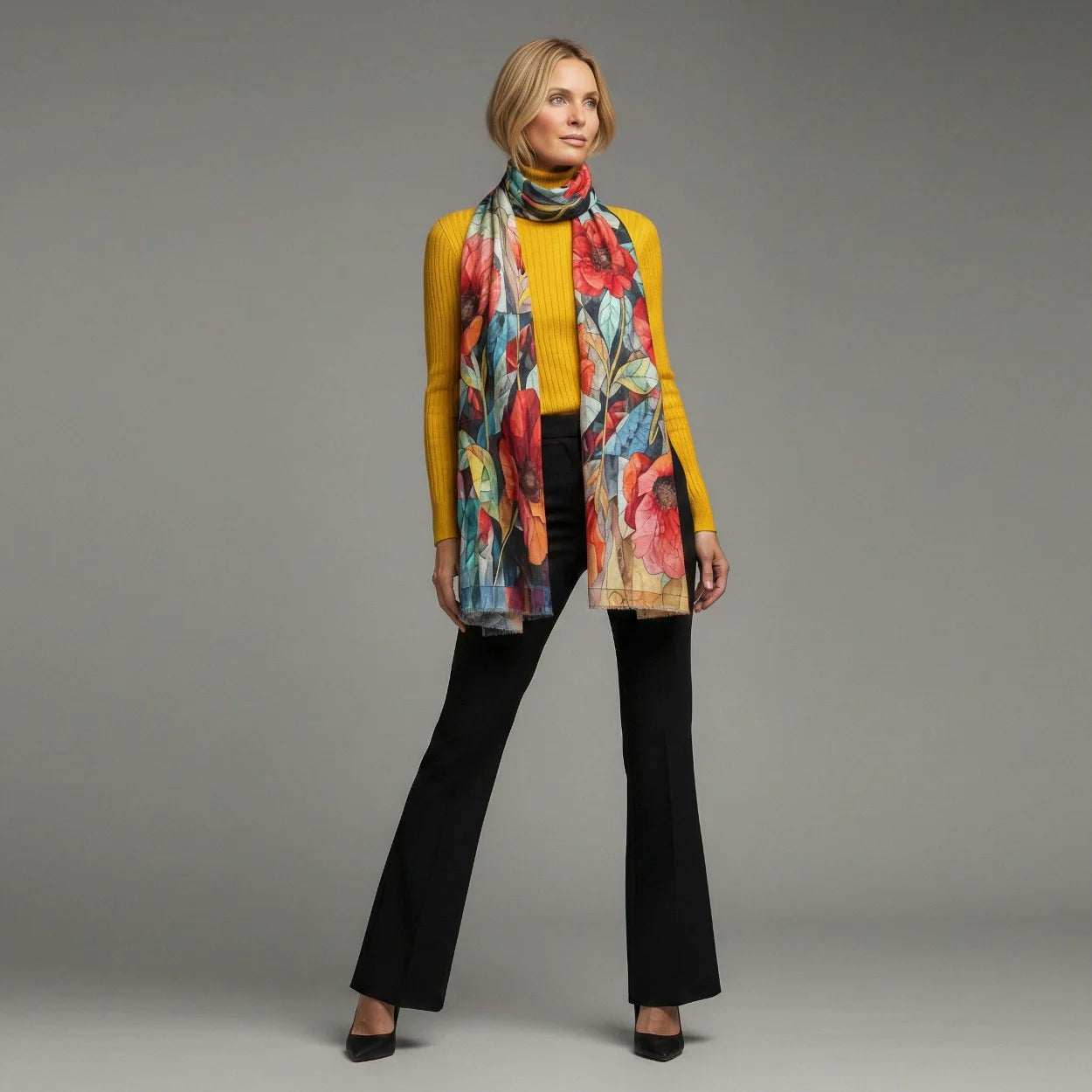 Phoebe Wool Scarf / 1002610048