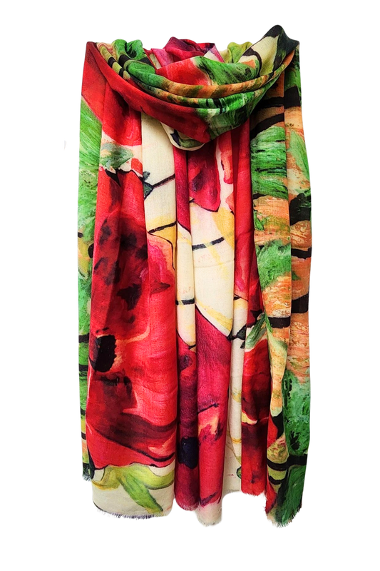 Directions International - Poppy Scarf