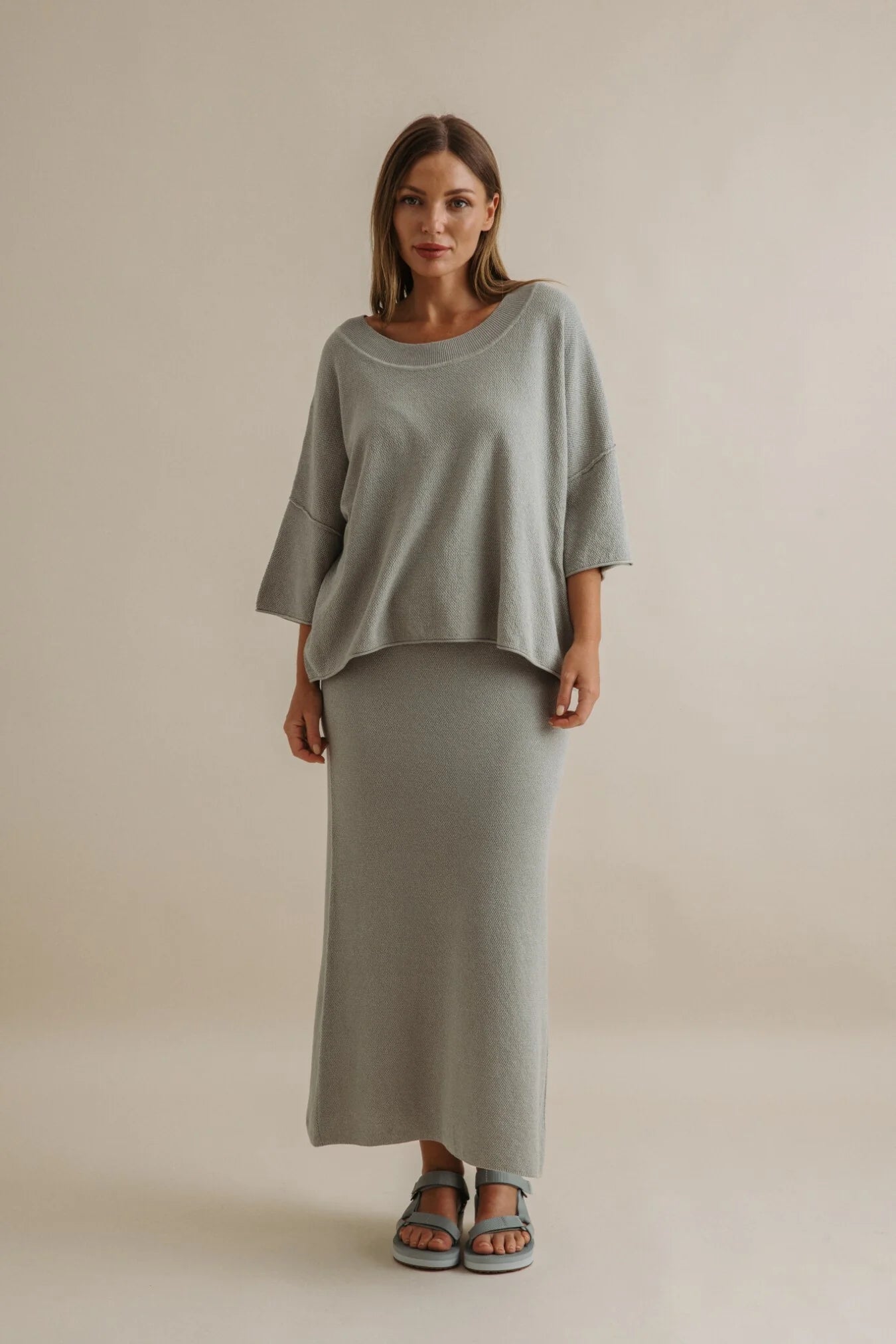 Talamaya - Retreat Cotton Twist Tee Pullover