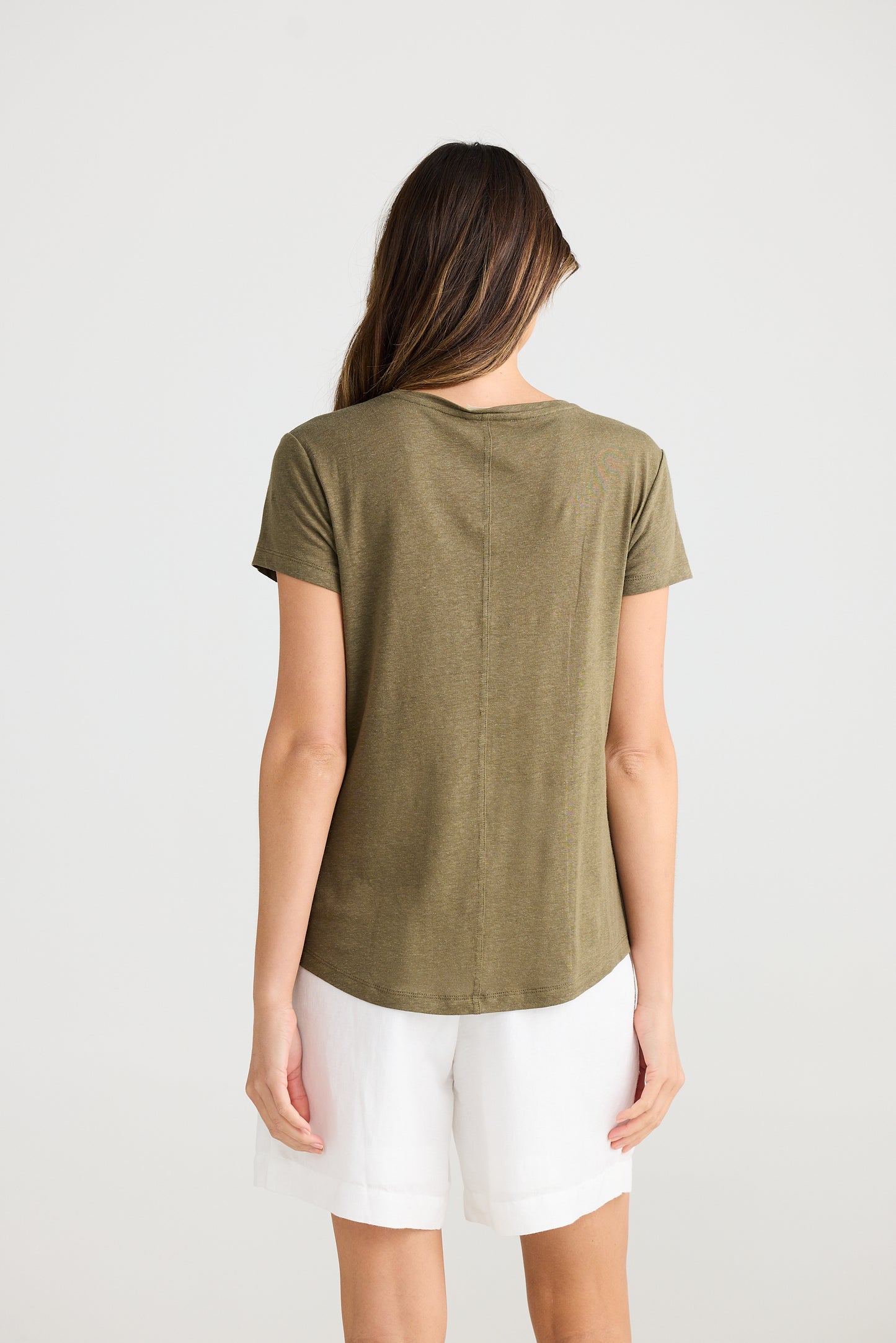 Shanty - Monza Tee Olive | SH24246-1