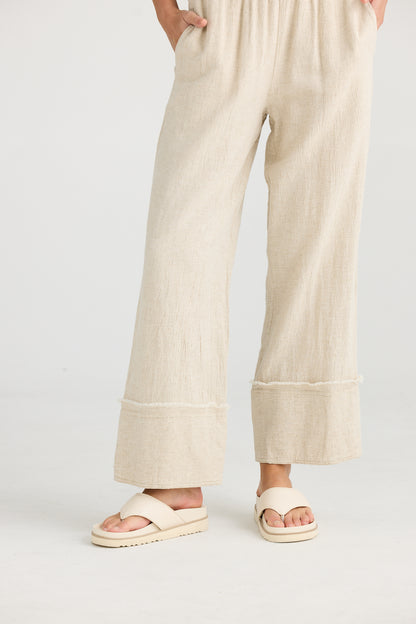 Shanty - Sienna Pant Natural Jaquard | SH24258-1