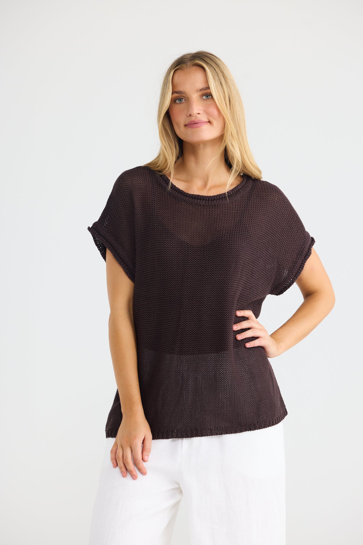 Shanty - Issa Knit Tee | SH26378