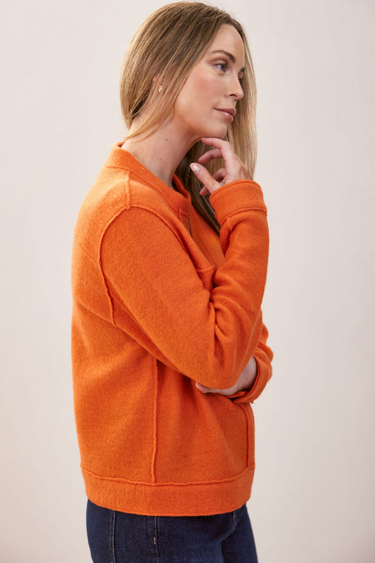 See Saw - 100% Boiled Wool Bomber Jacket | SS159T