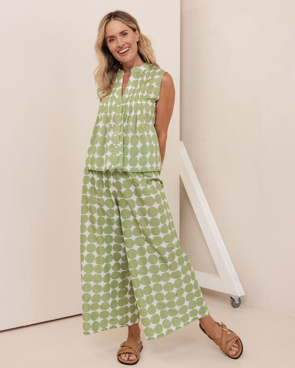 See Saw - 100% Cotton SL Pintuck Top SS505