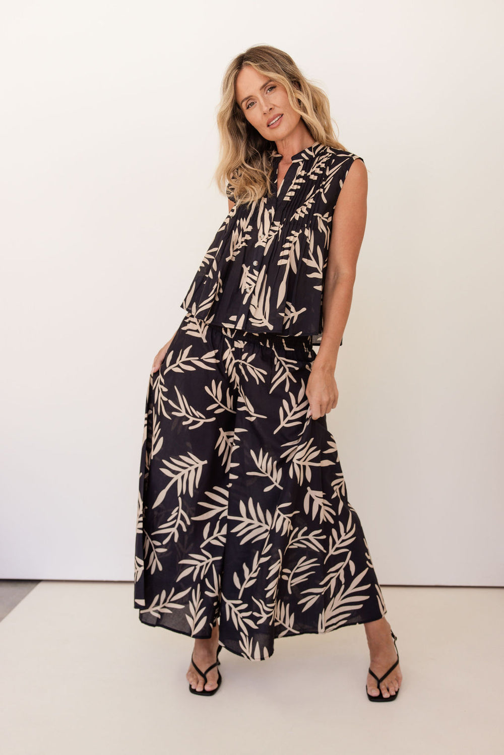 See Saw - 100% Cotton Wide Leg Pant SS532