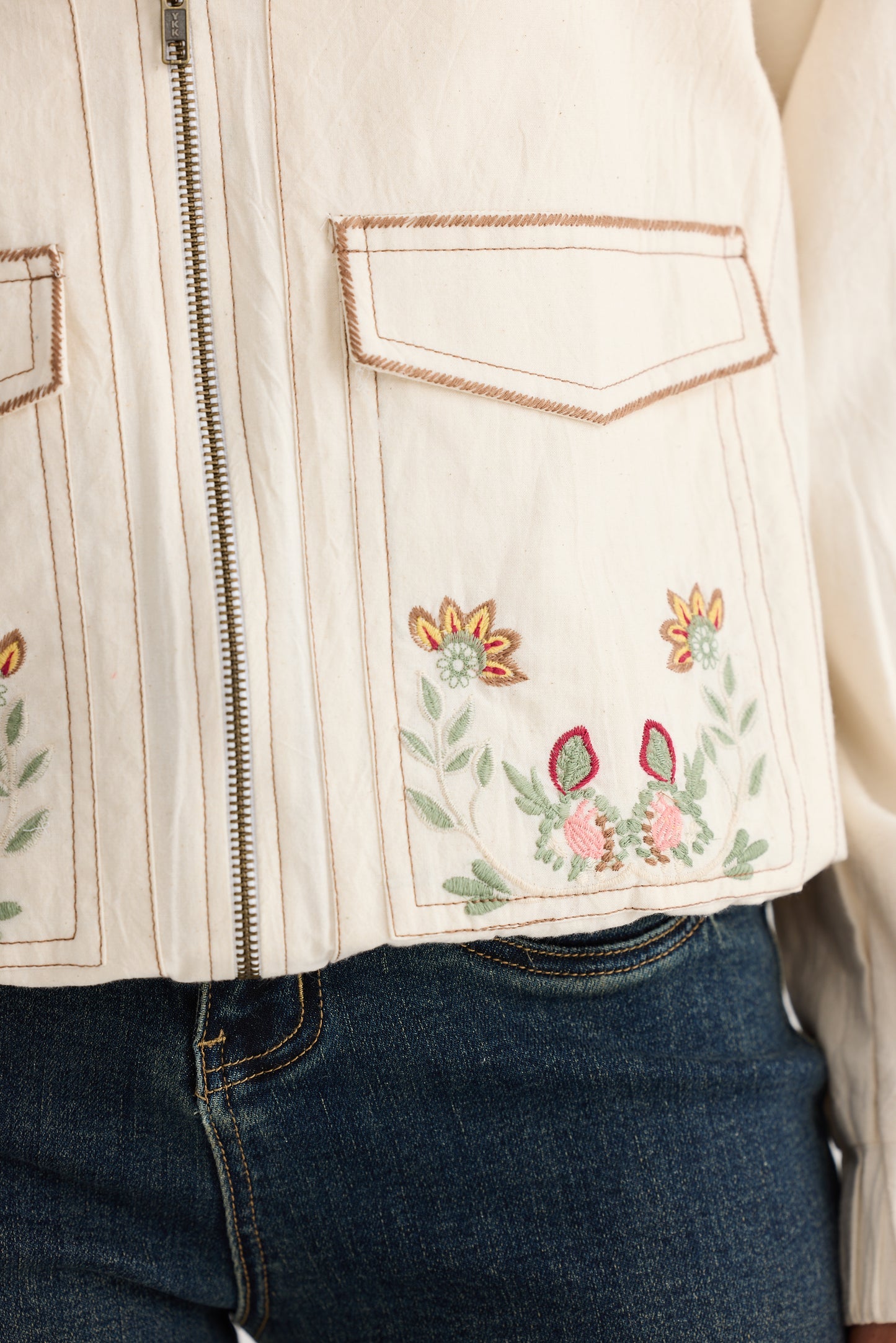 Talisman - Fleur Bomber Jacket TA25296-1
