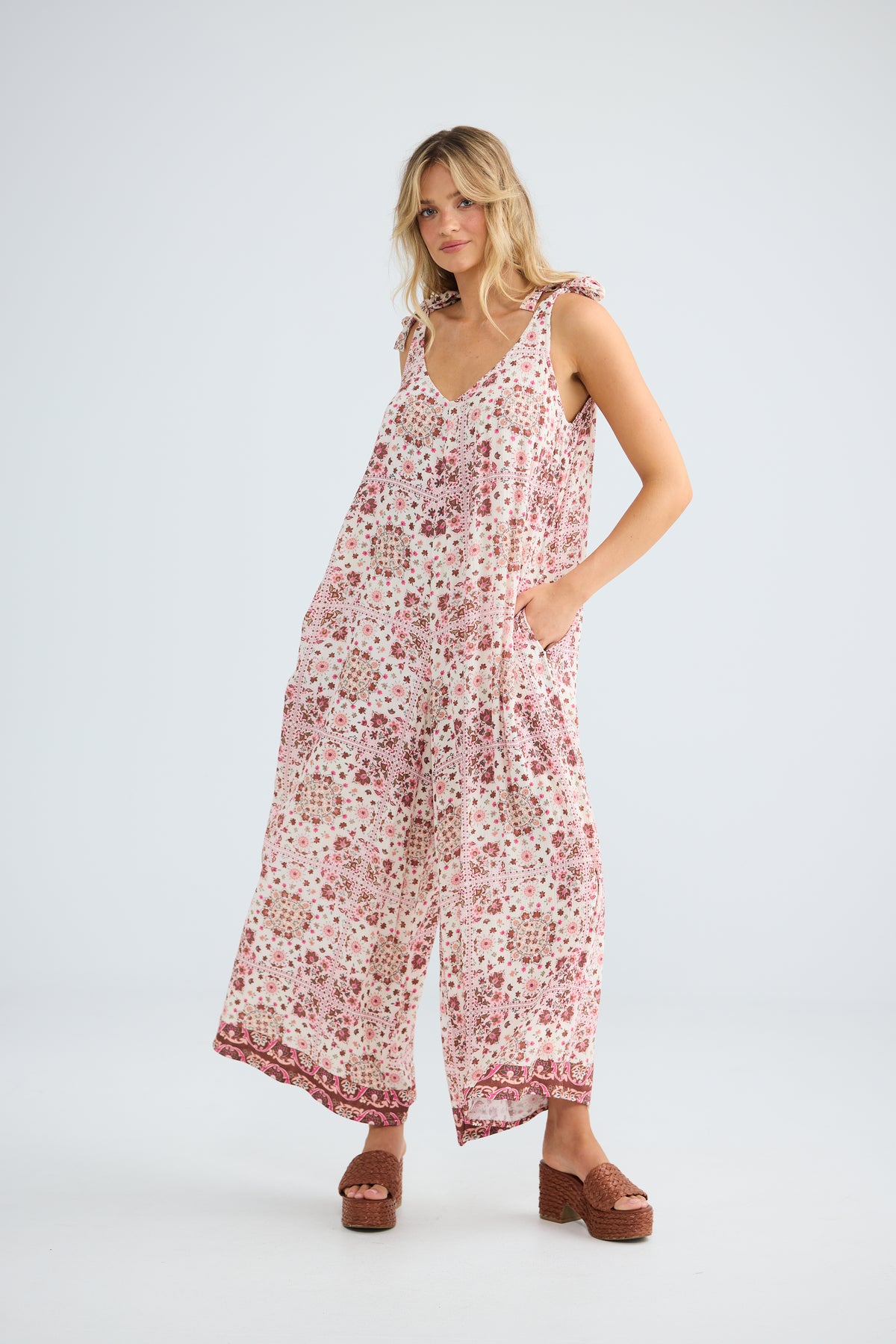 Talisman - Temple Border Jumpsuit | TA26536-1