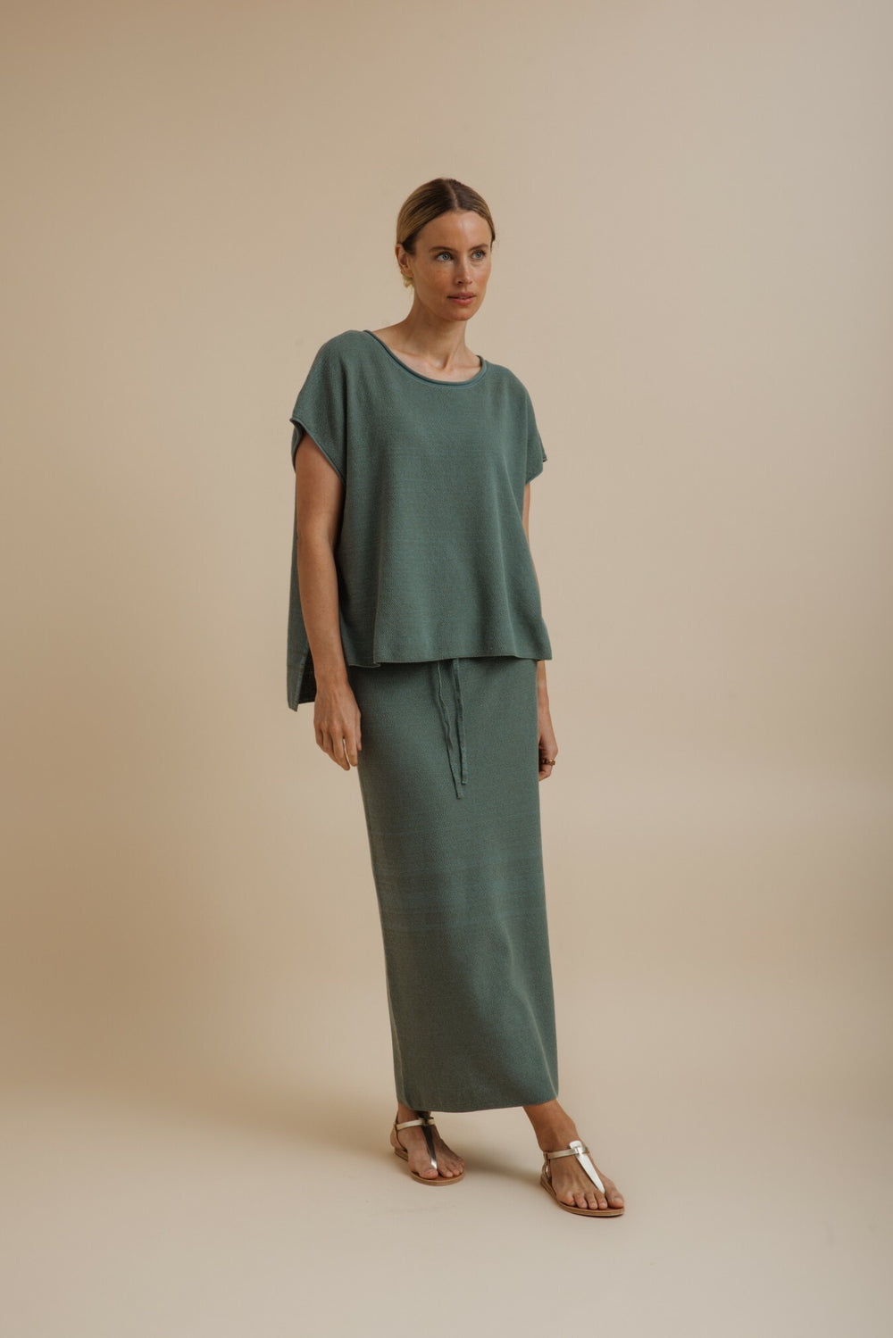 Talamaya - Retreat Cotton Twist Sleeveless Pullover | TALS805