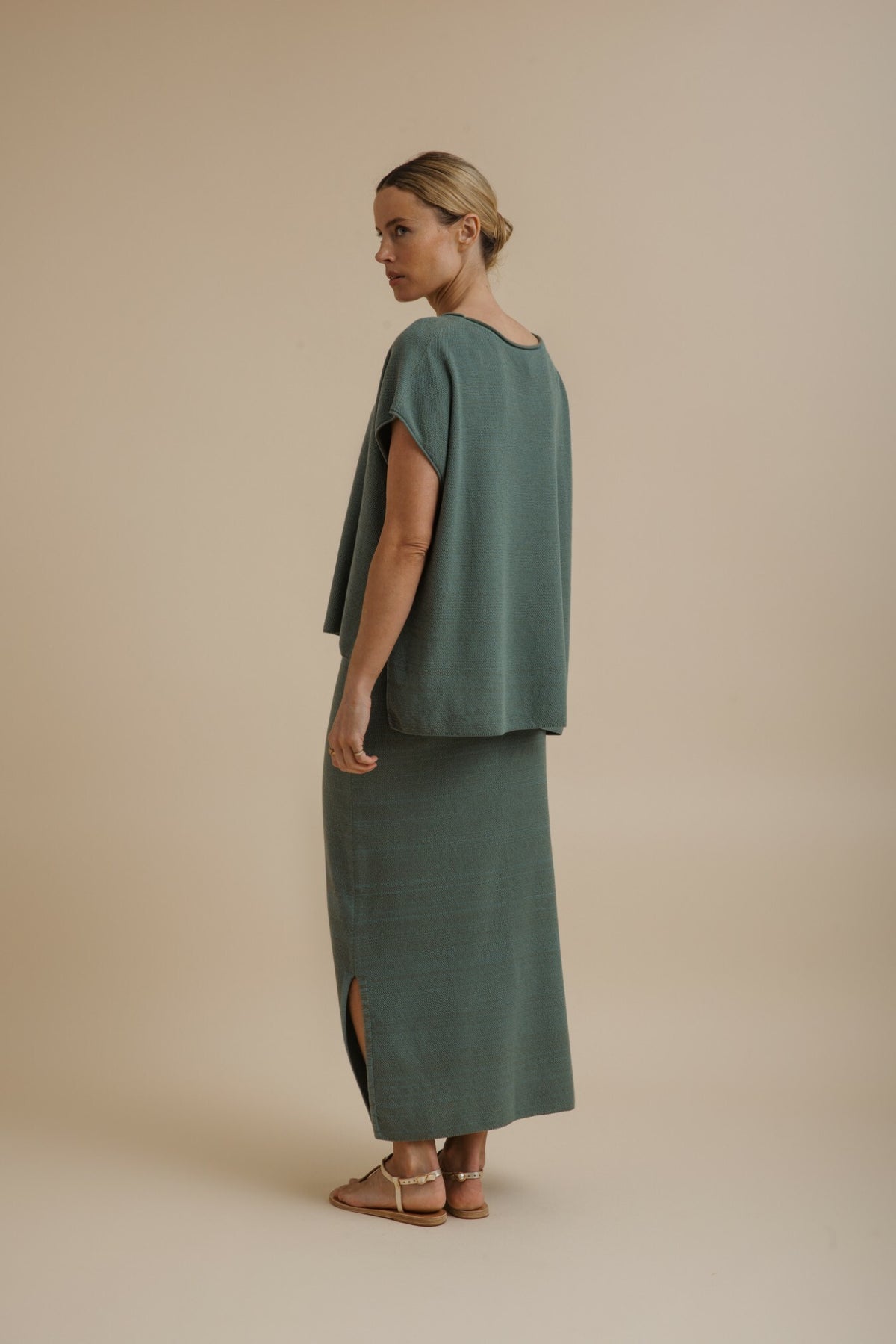 Talamaya - Retreat Cotton Twist Sleeveless Pullover | TALS805