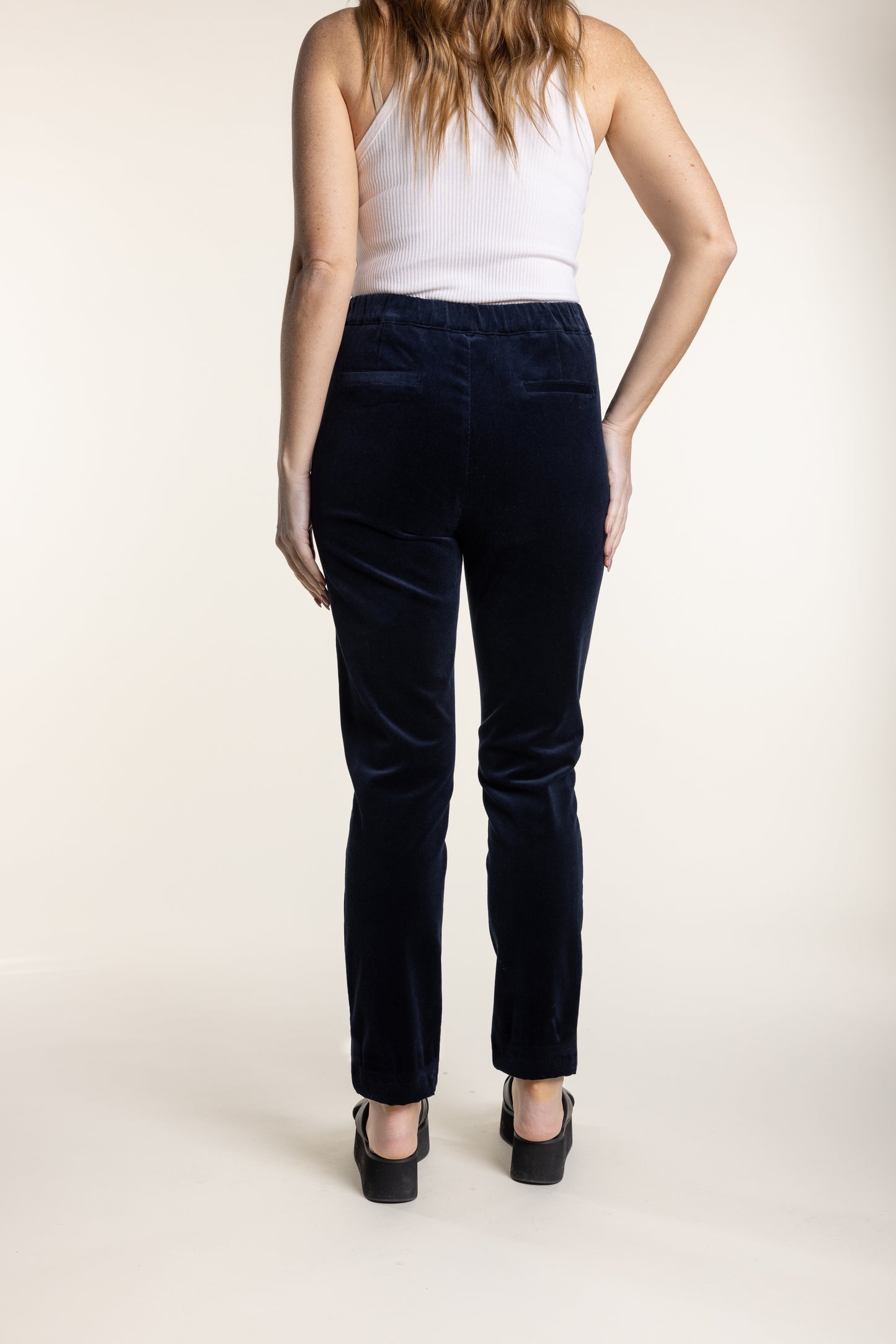 Two T's - Baby Cord Pant Navy | 2748