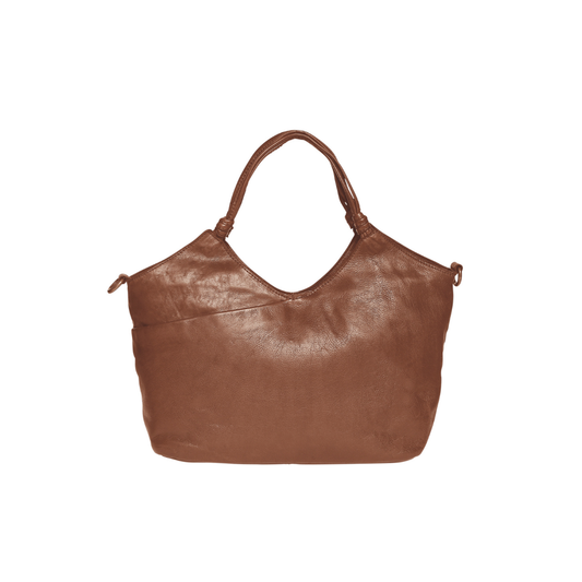 Modapelle - Cow VT Leather East Westhandbag | 7777TAN