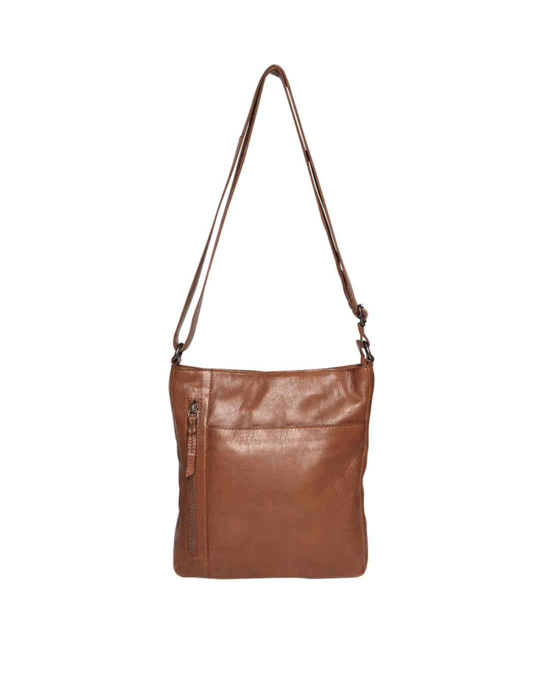 Modapelle - Vintage Cow Leather Cross Body Bag | 7751TAN