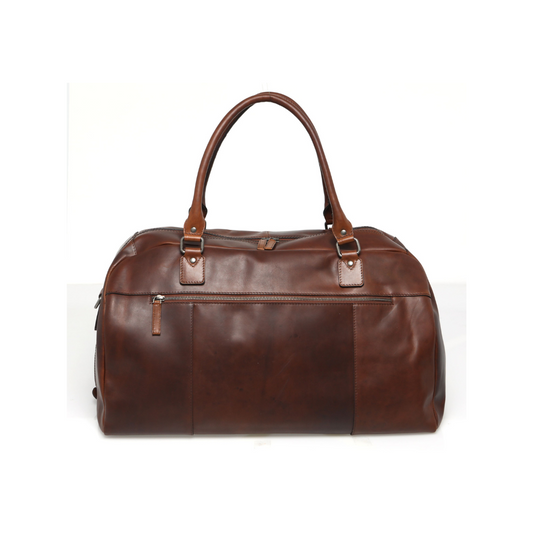 Modapelle - Vintage Leather Travel Bag | 3957BRANDY