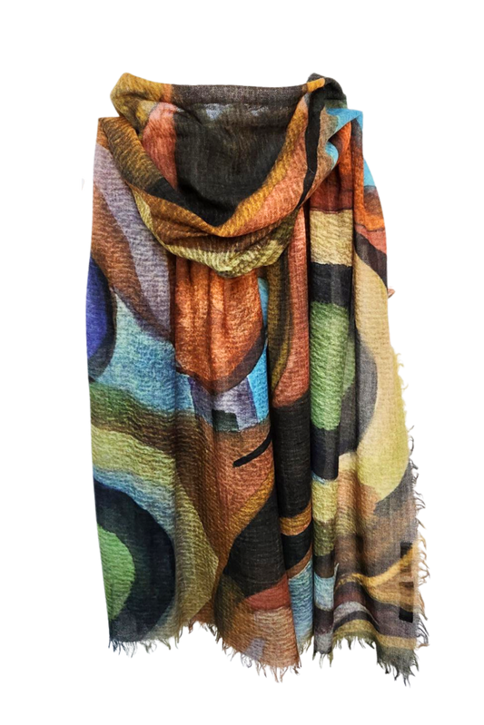 Directions International - Violet Scarf