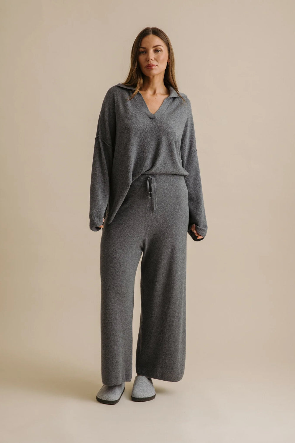 Talamaya - Winter Retreat Collar Pullover / TALW023