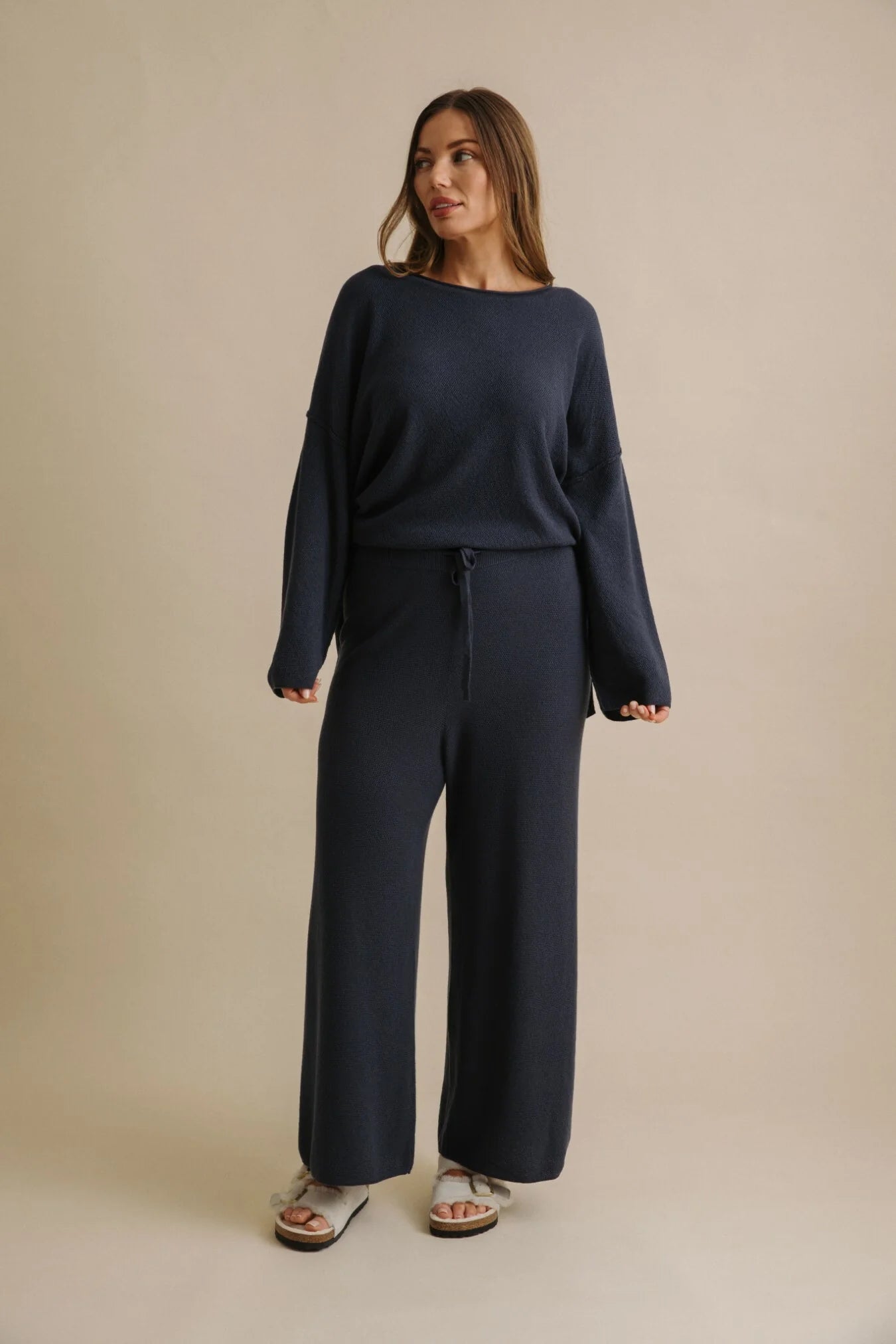 Talamaya - Winter Retreat Merino Cotton Pullover / TALW011