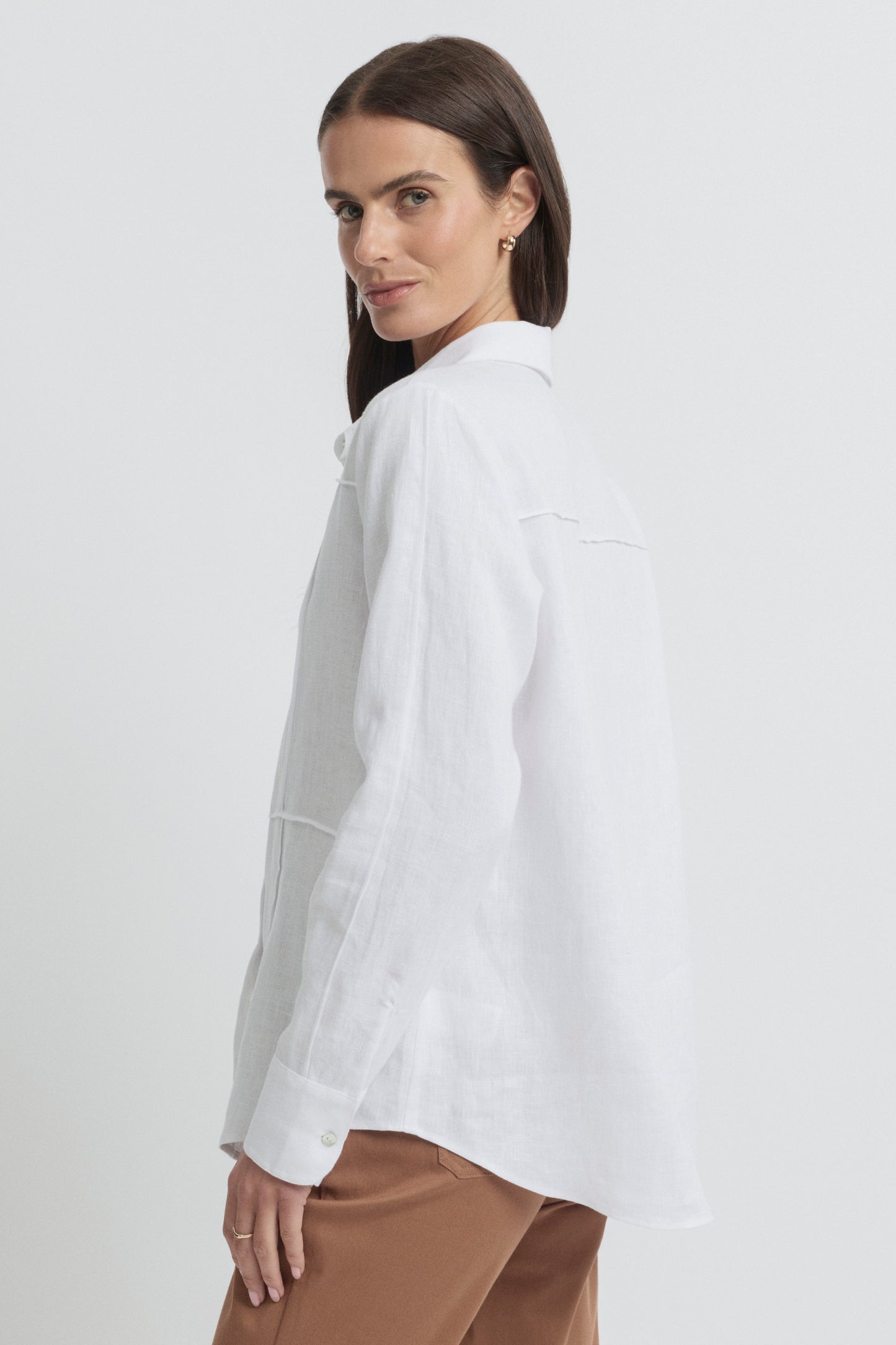 Yarra Trail - Tirari Pintuck Shirt | YTWN4383
