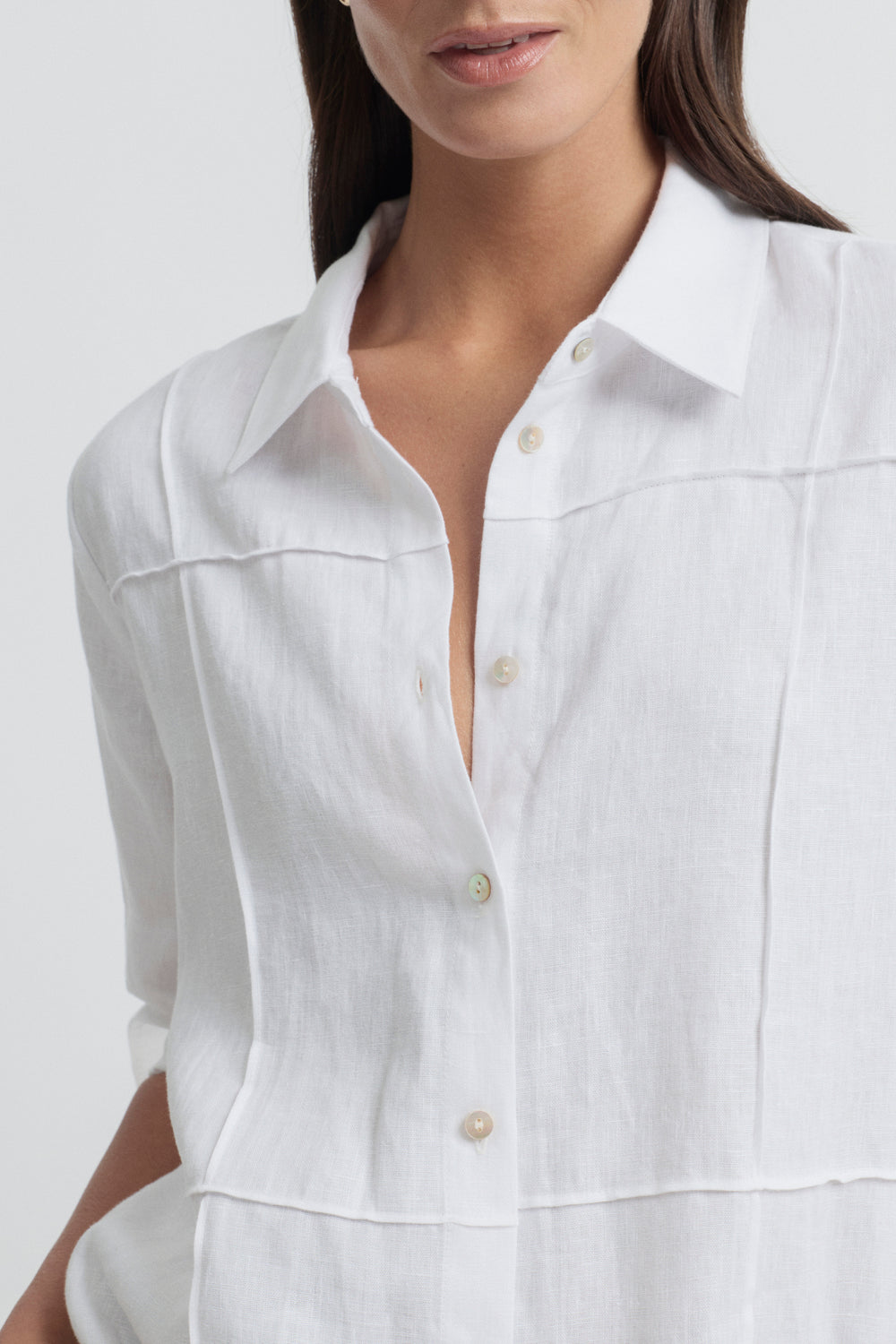 Yarra Trail - Tirari Pintuck Shirt | YTWN4383