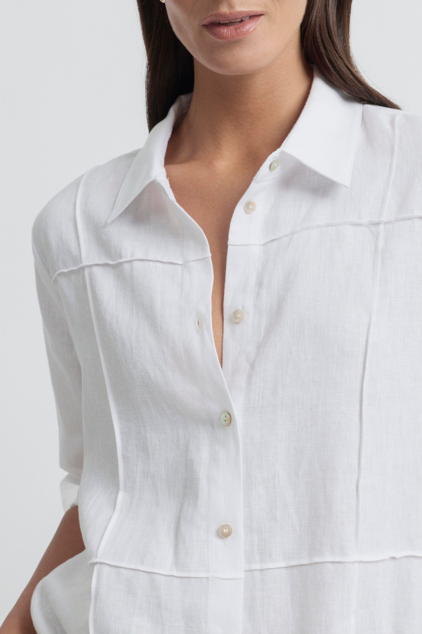 Yarra Trail - Tirari Pintuck Shirt | YTWN4383