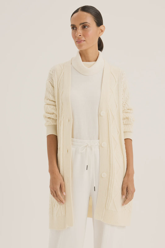 Yarra Trail - Cable Cardigan | YTWN7693