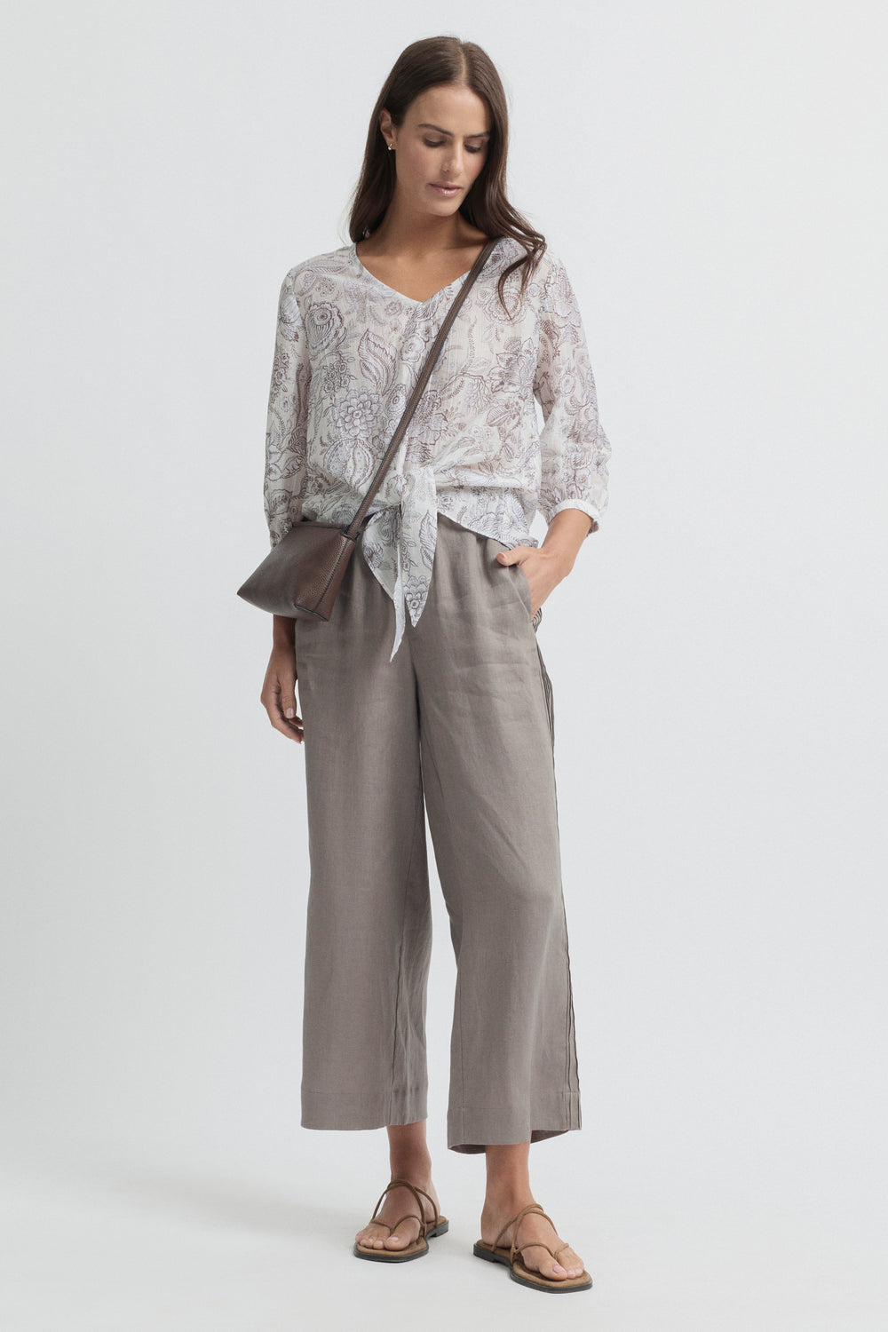 Yarra Trail - Tirari Pintuck Pant | YTWN8064