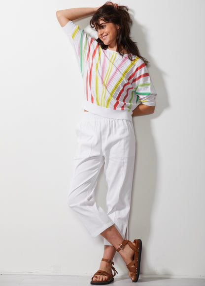 Zaket & Plover - Breeze + Bright Jumper | White ZP6628