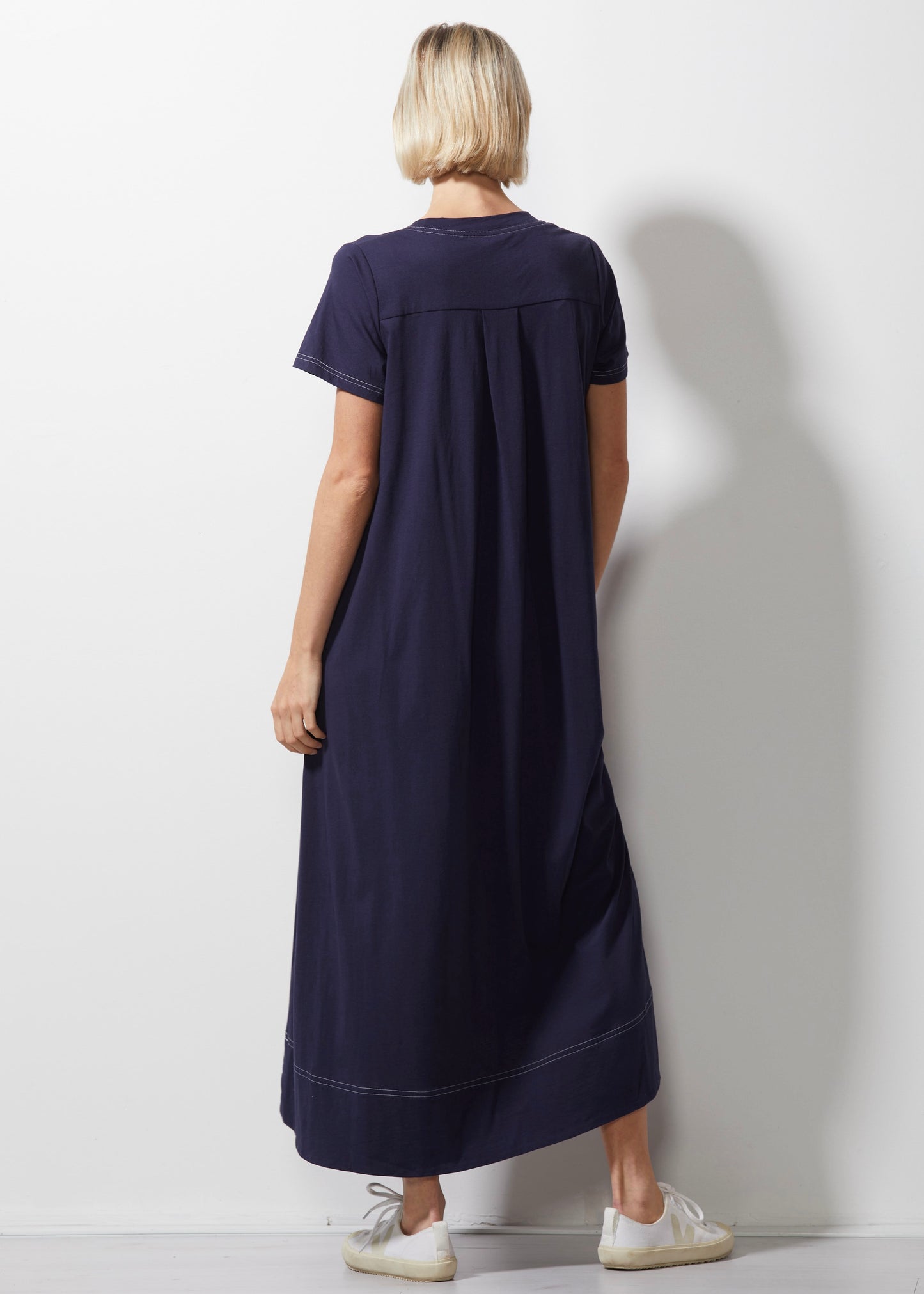 Zaket & Plover - T-Shirt Dress - Navy ZP6645