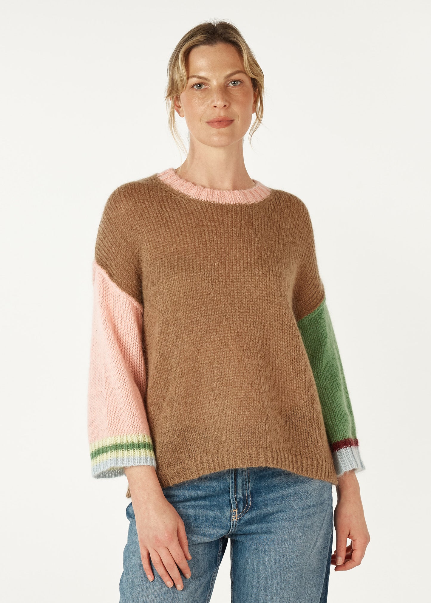 Zaket & Plover - Mohair Colour Block | ZP7122