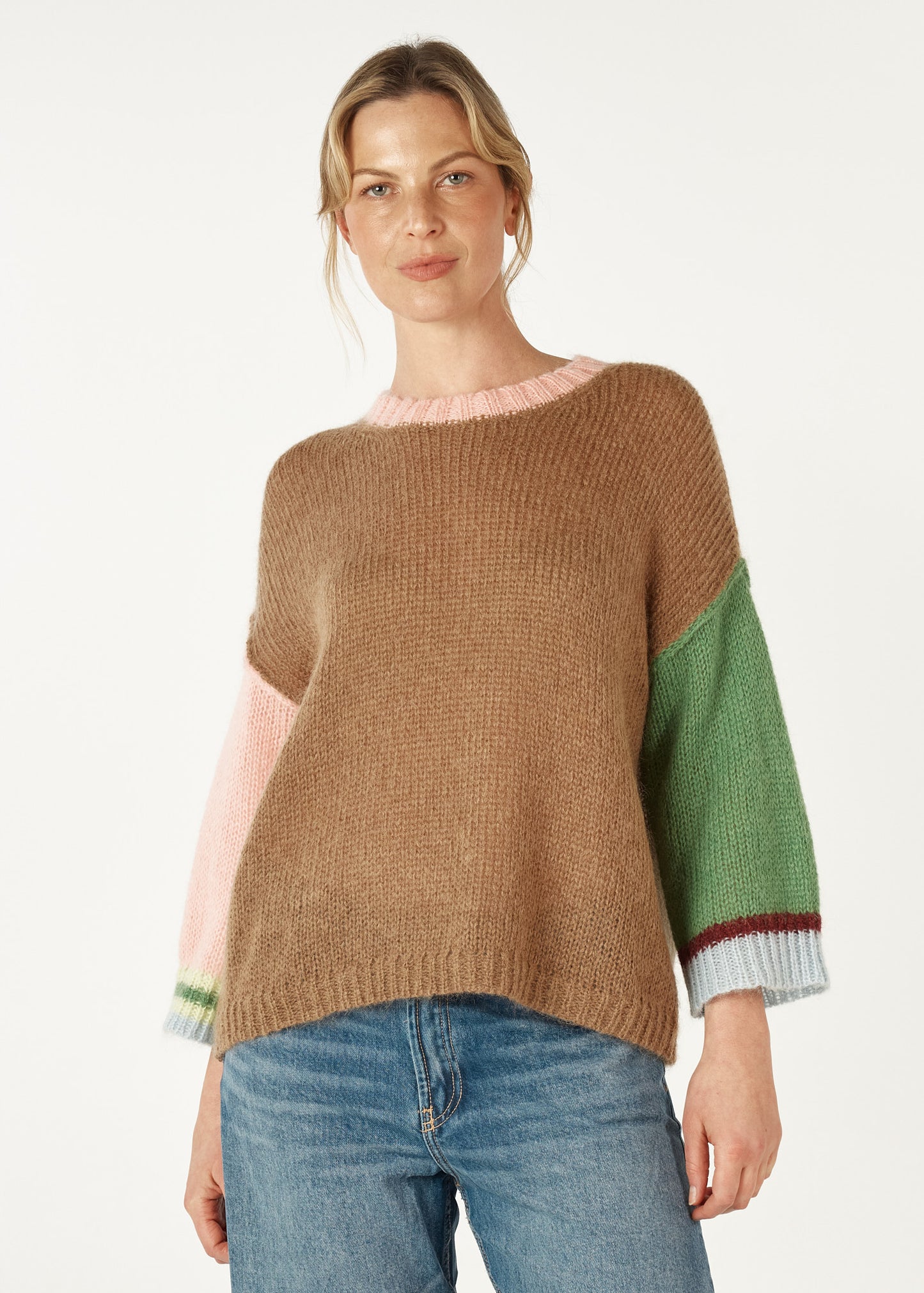 Zaket & Plover - Mohair Colour Block | ZP7122