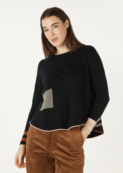 Zaket & Plover - Birdseye Trim Jumper | ZP7142