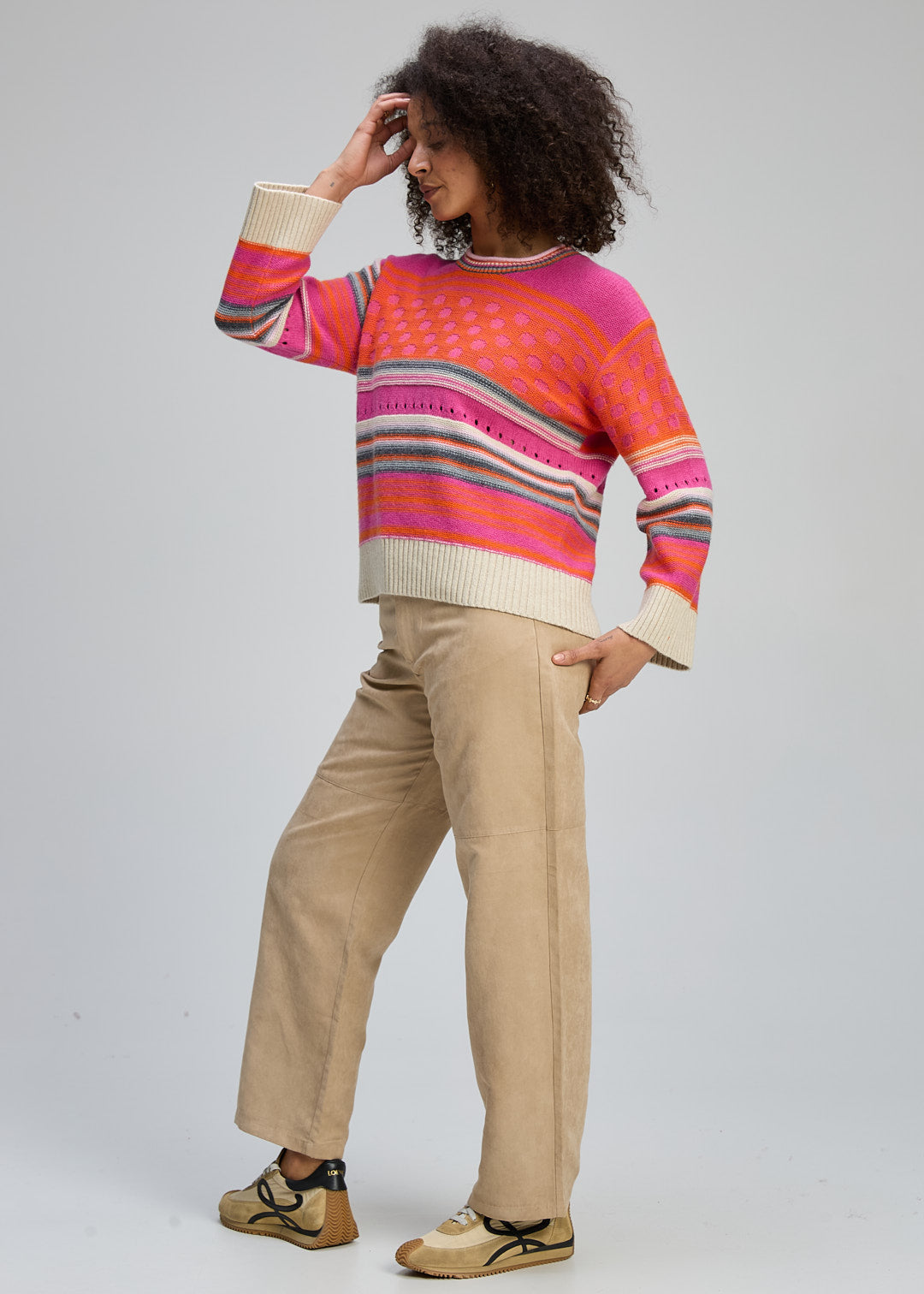 Zaket & Plover - Stripe Pop Jumper ZP8102