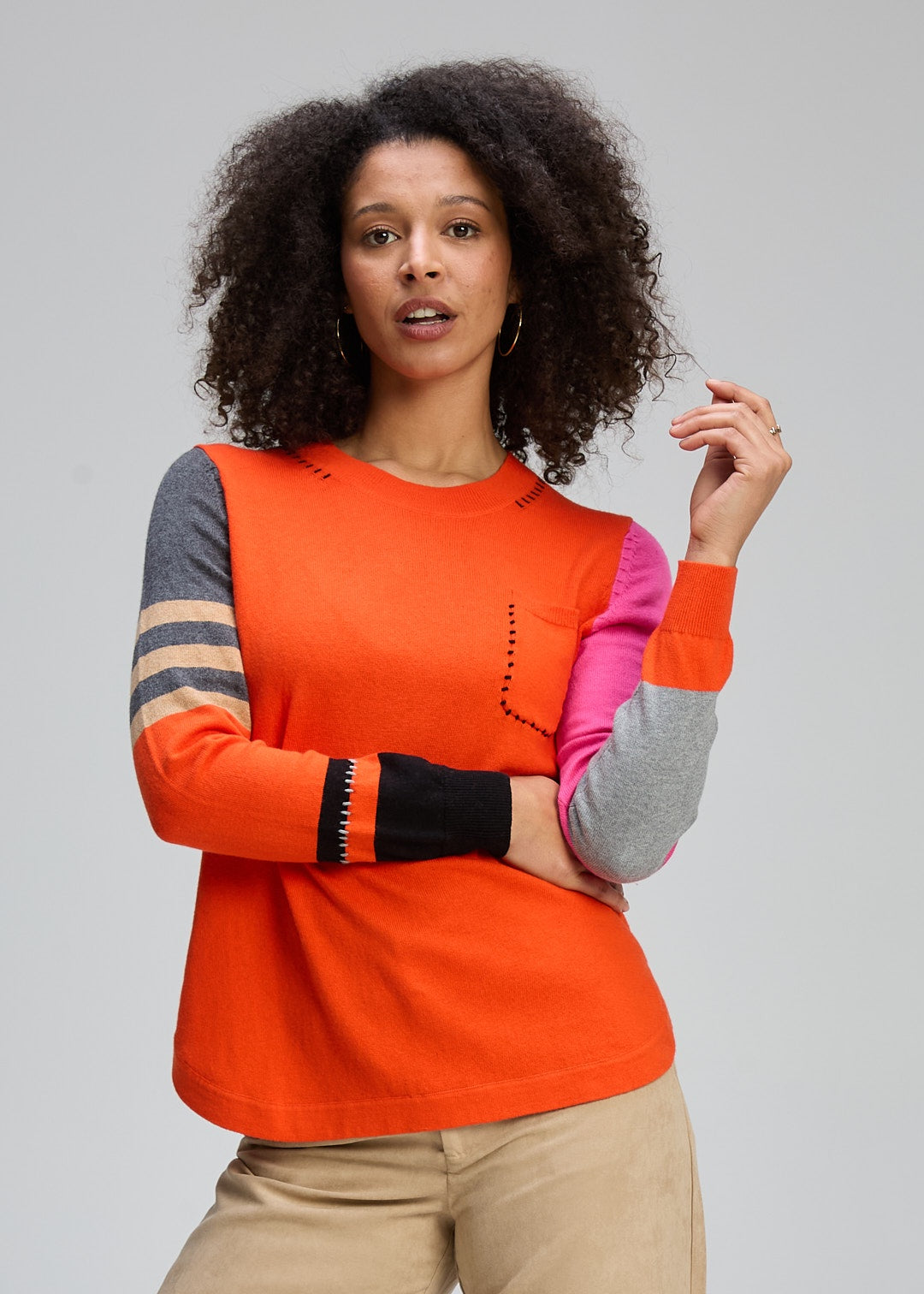 Zaket & Plover – Pocket Detail Jumper ZP8124