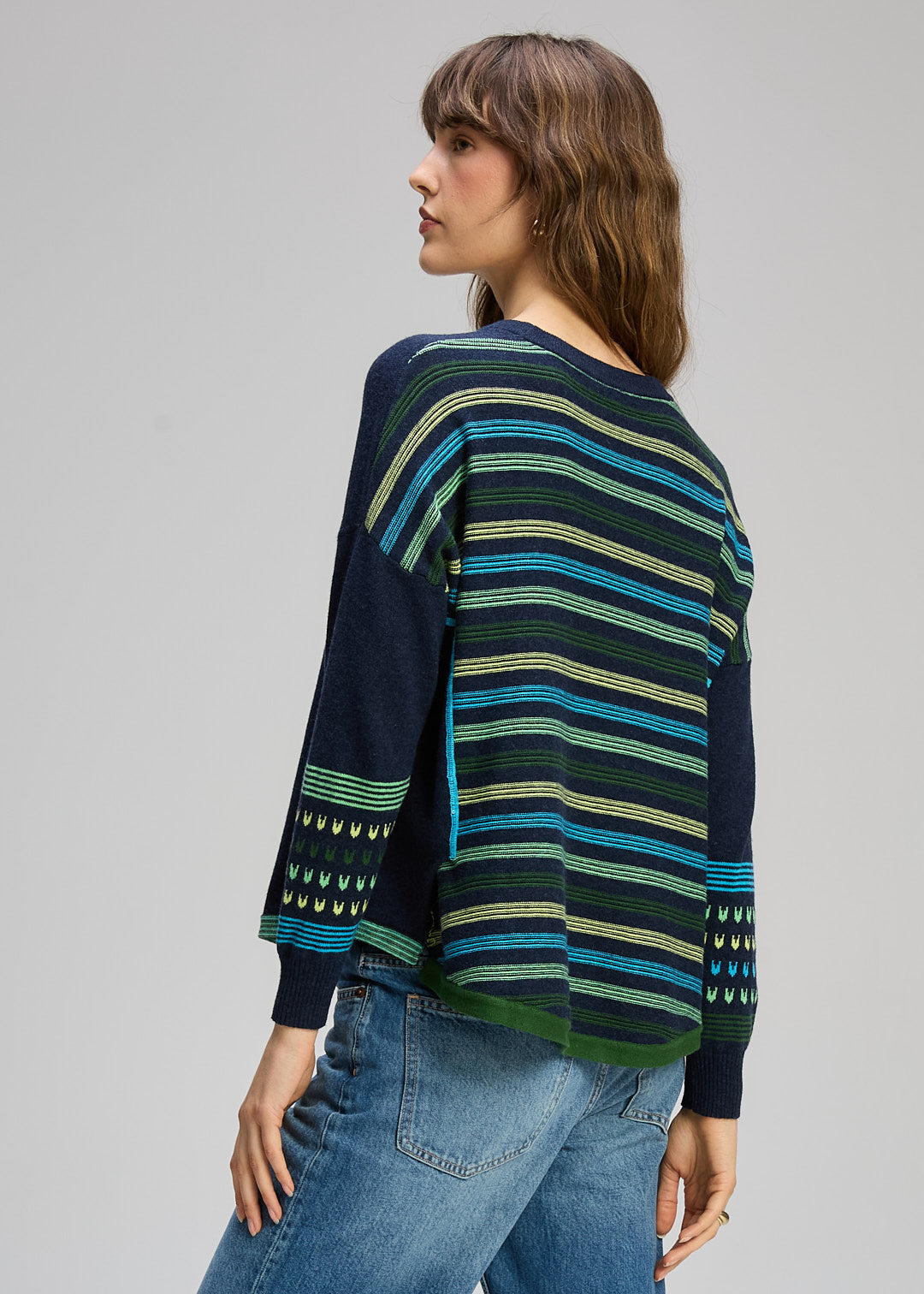 Zaket & Plover – Textured Swing Jumper ZP8126