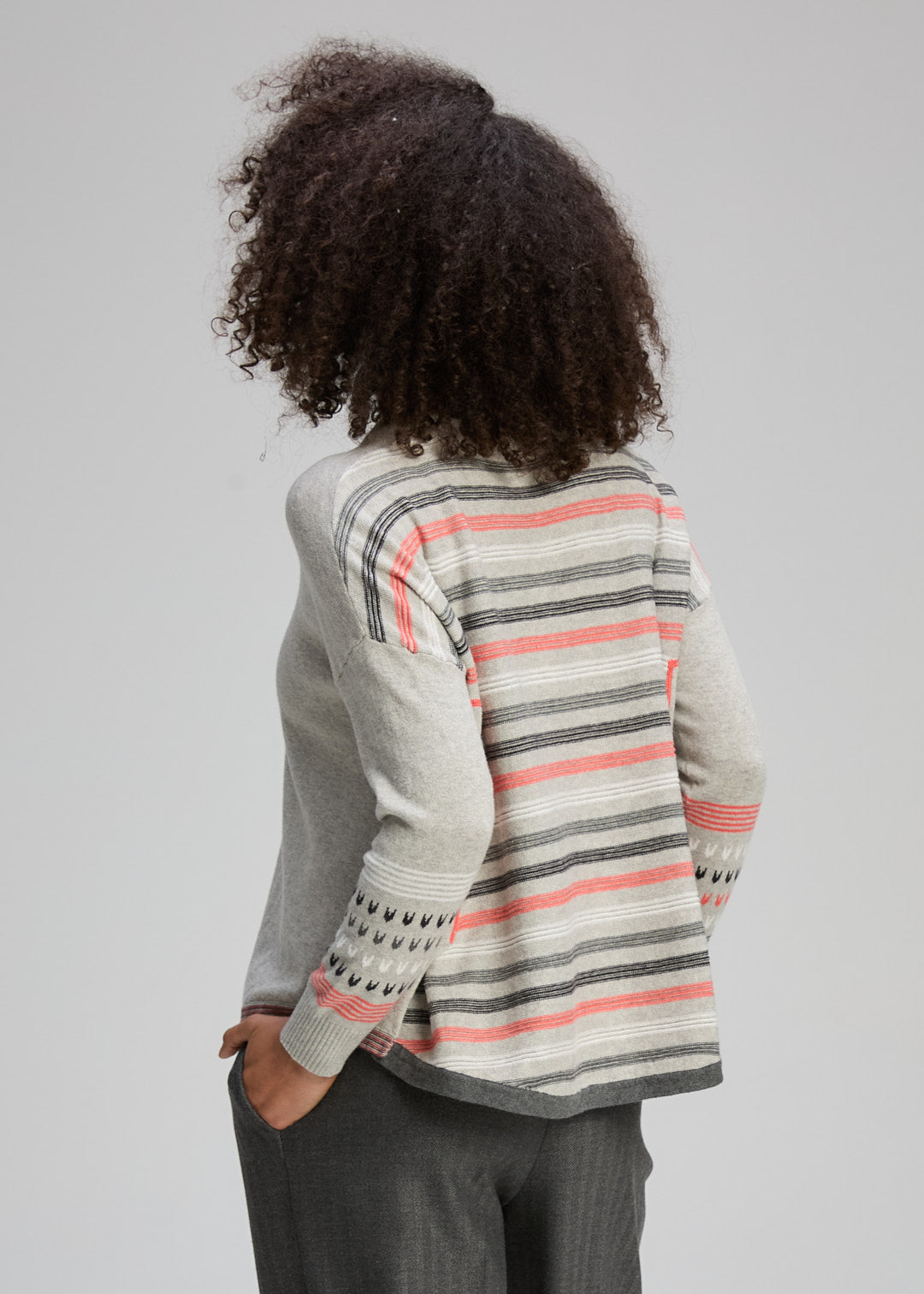 Zaket & Plover – Textured Swing Jumper ZP8126