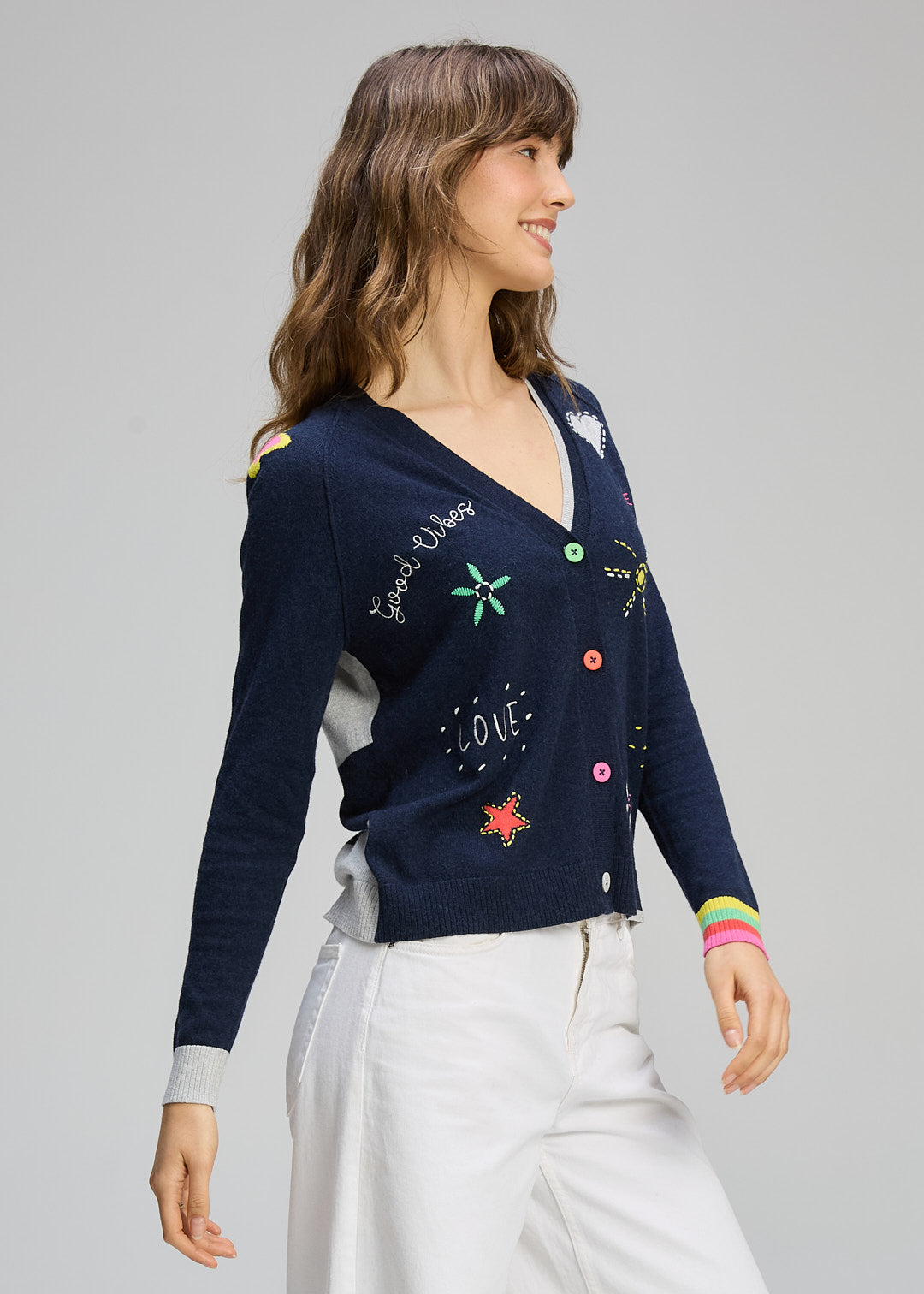 Zaket & Plover – Good Energy Cardi ZP8130