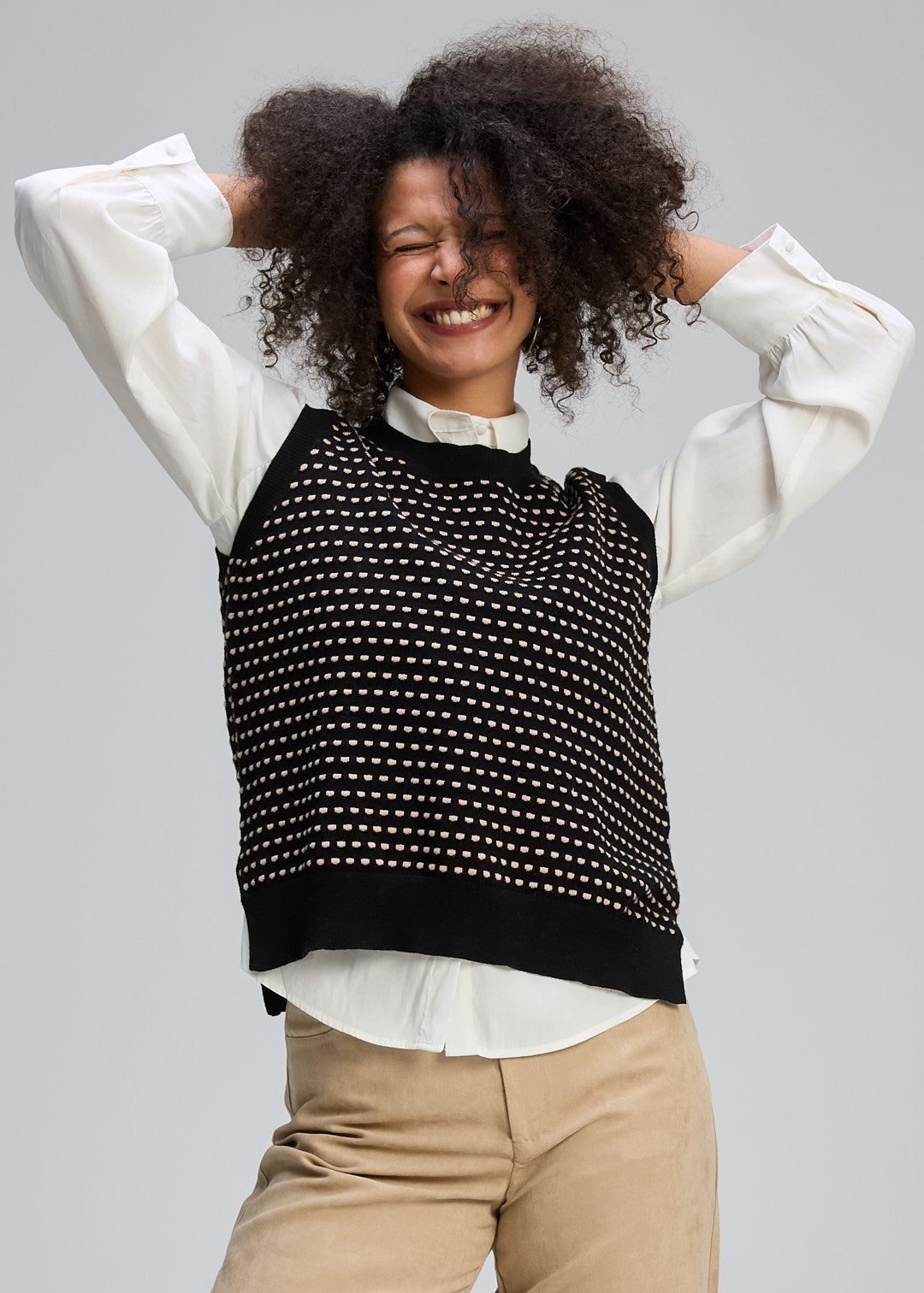 Zaket & Plover – Textured Tank ZP8137