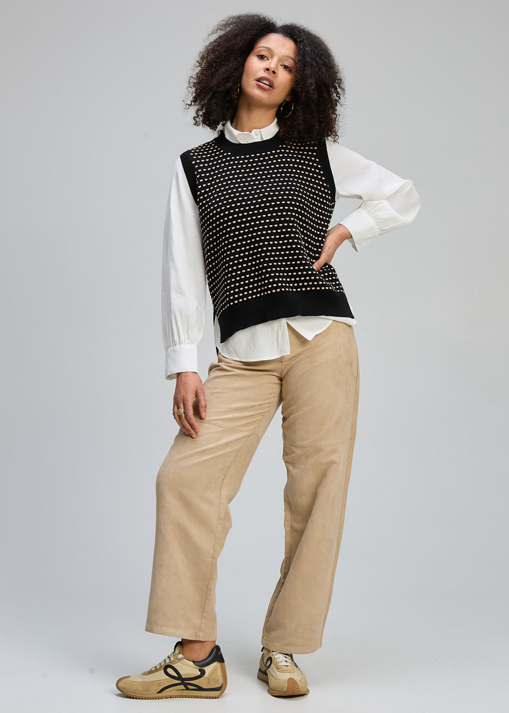 Zaket & Plover – Textured Tank ZP8137