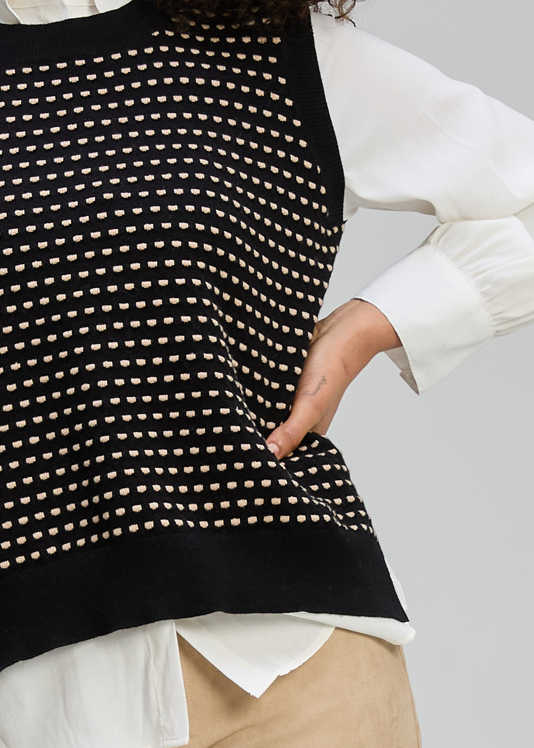 Zaket & Plover – Textured Tank ZP8137