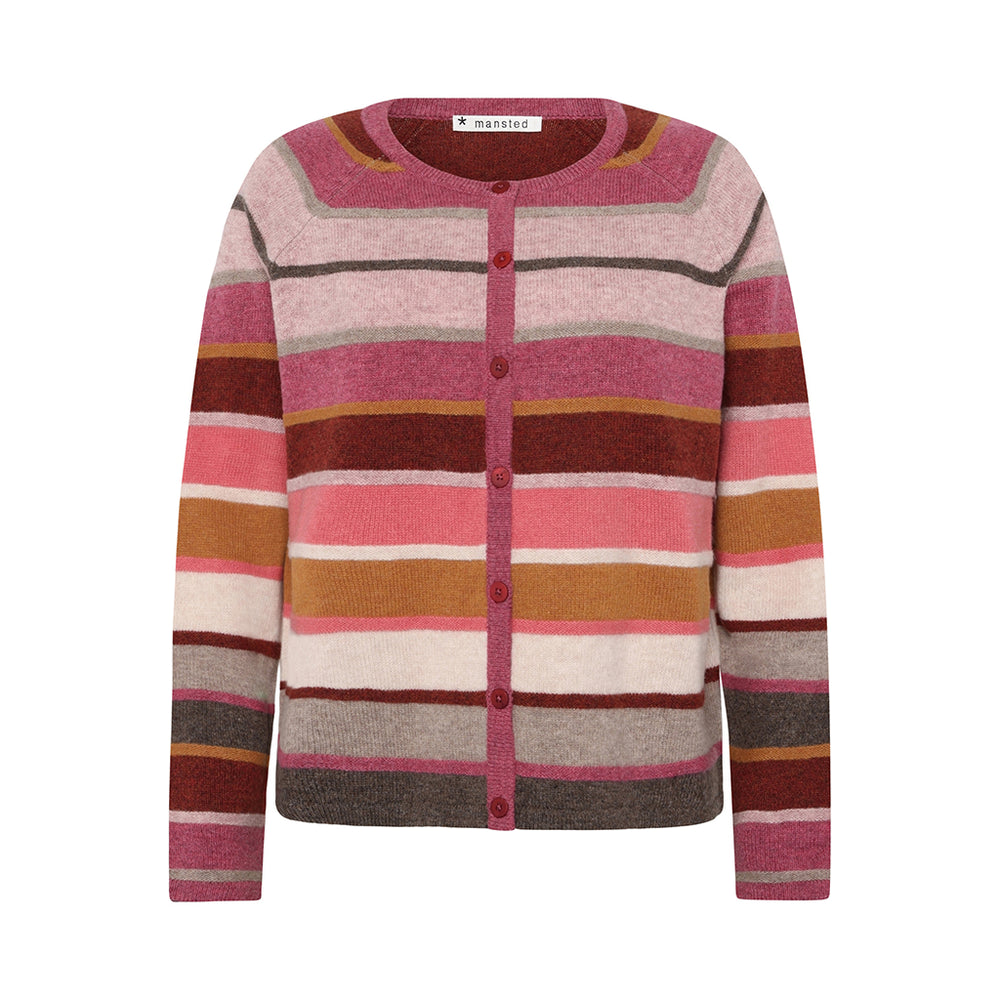 Mansted - Lamb Stripe Cardi / Amina