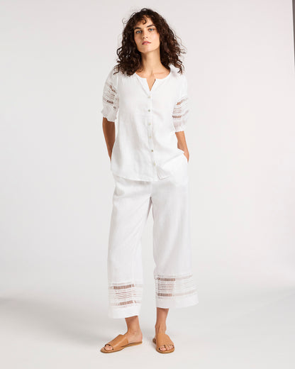 Yarra Trail - Lotus Pant White | YT25S8949