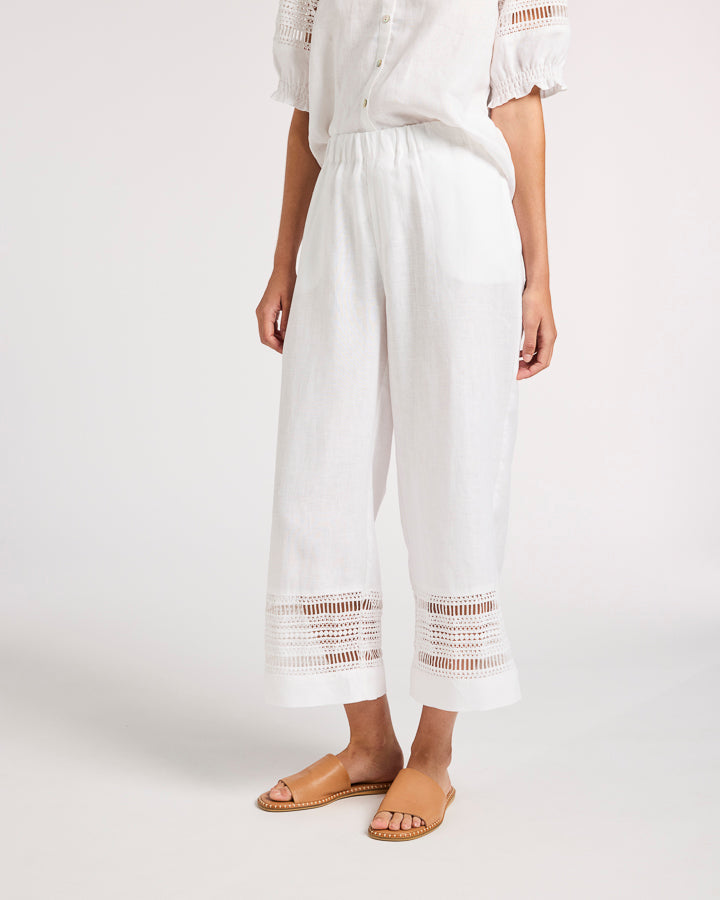 Yarra Trail - Lotus Pant White | YT25S8949