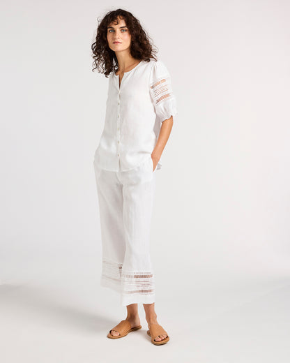 Yarra Trail - Lotus Pant White | YT25S8949