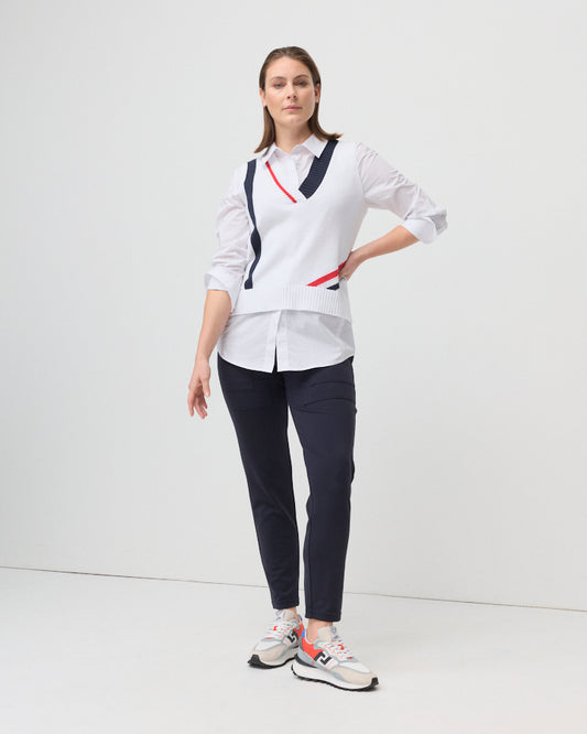 Marco Polo - Panelled Pocket Ponte Jogger - YTMP8302